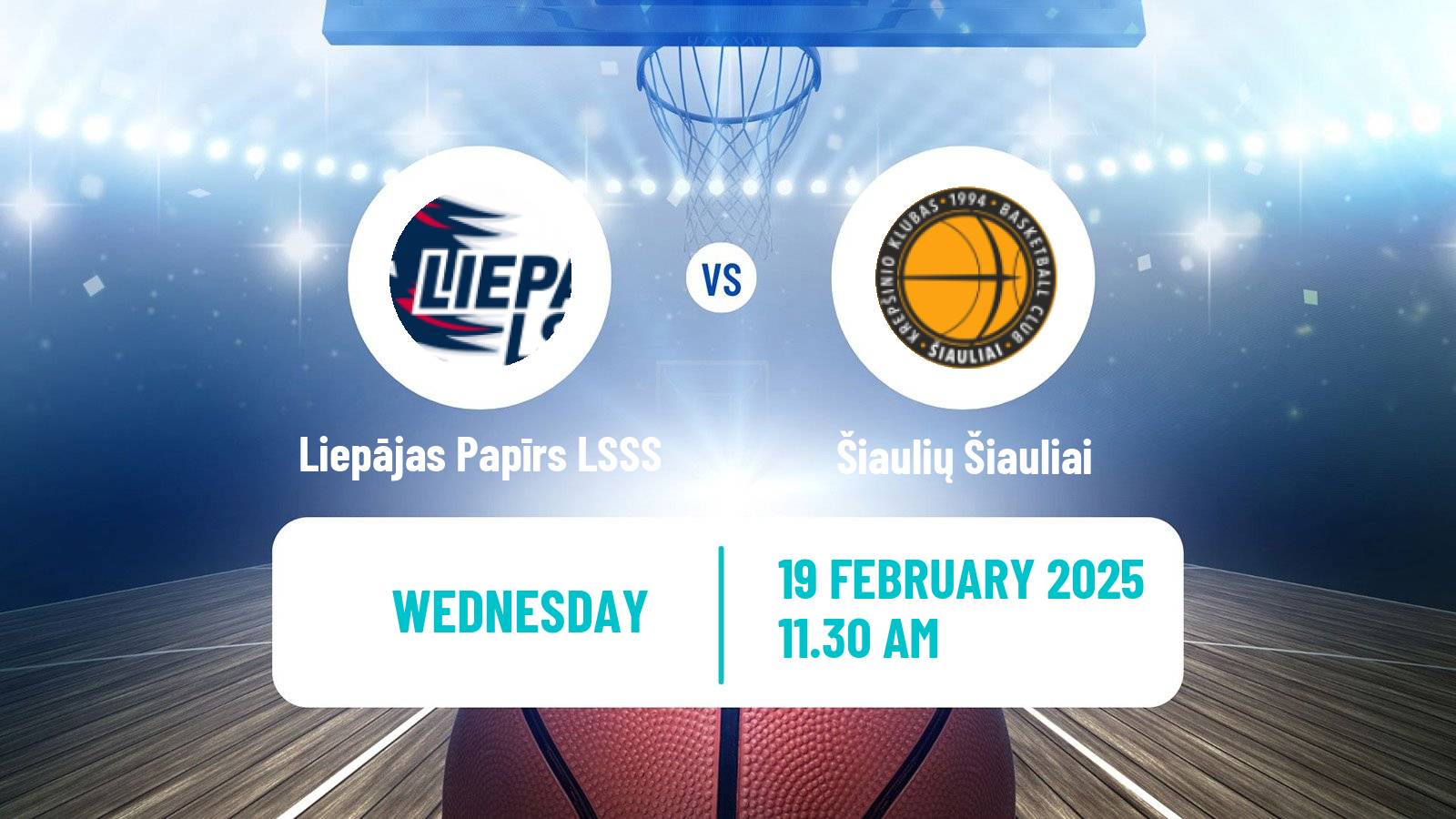 Basketball WBBL Liepājas Papīrs LSSS - Šiaulių Šiauliai