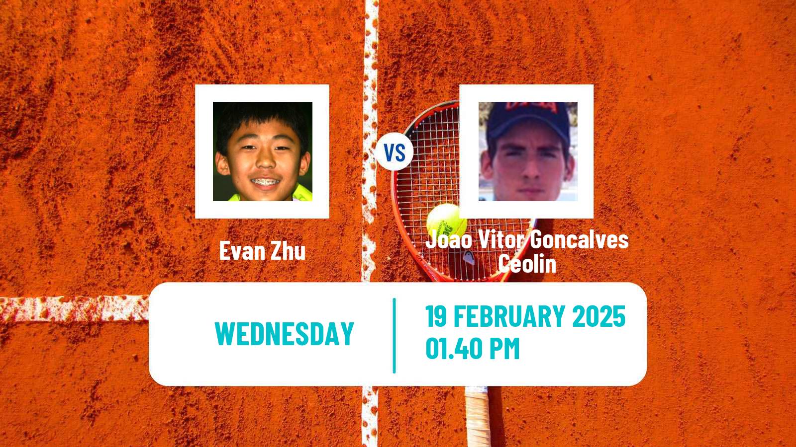 Tennis ITF M15 Naples Fl 4 Men Evan Zhu - Joao Vitor Goncalves Ceolin