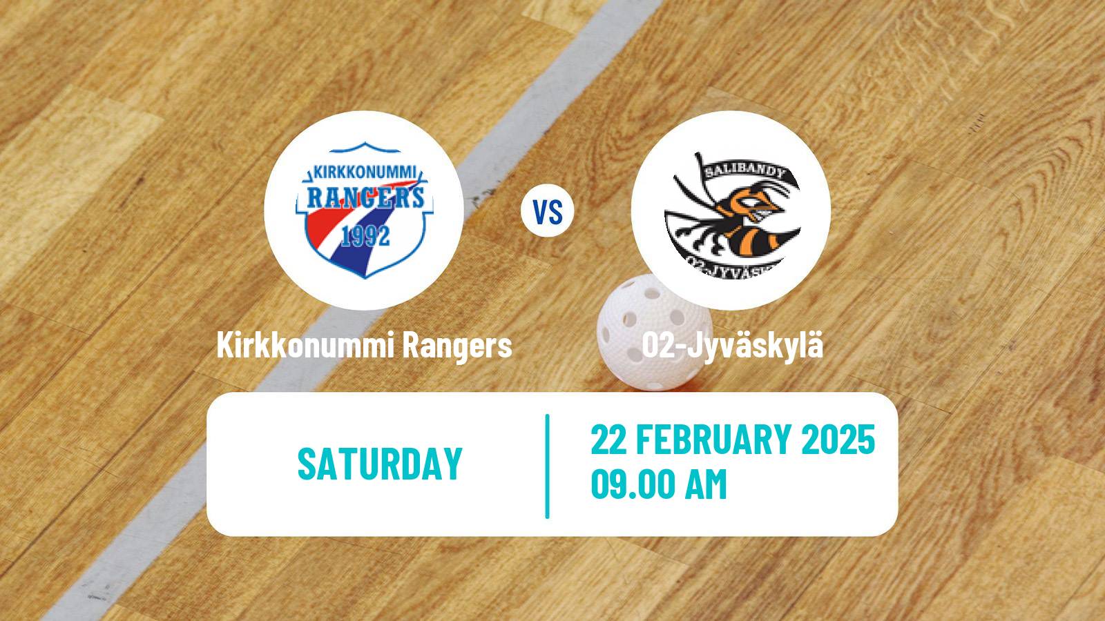 Floorball Finnish Divari Kirkkonummi Rangers - O2-Jyväskylä