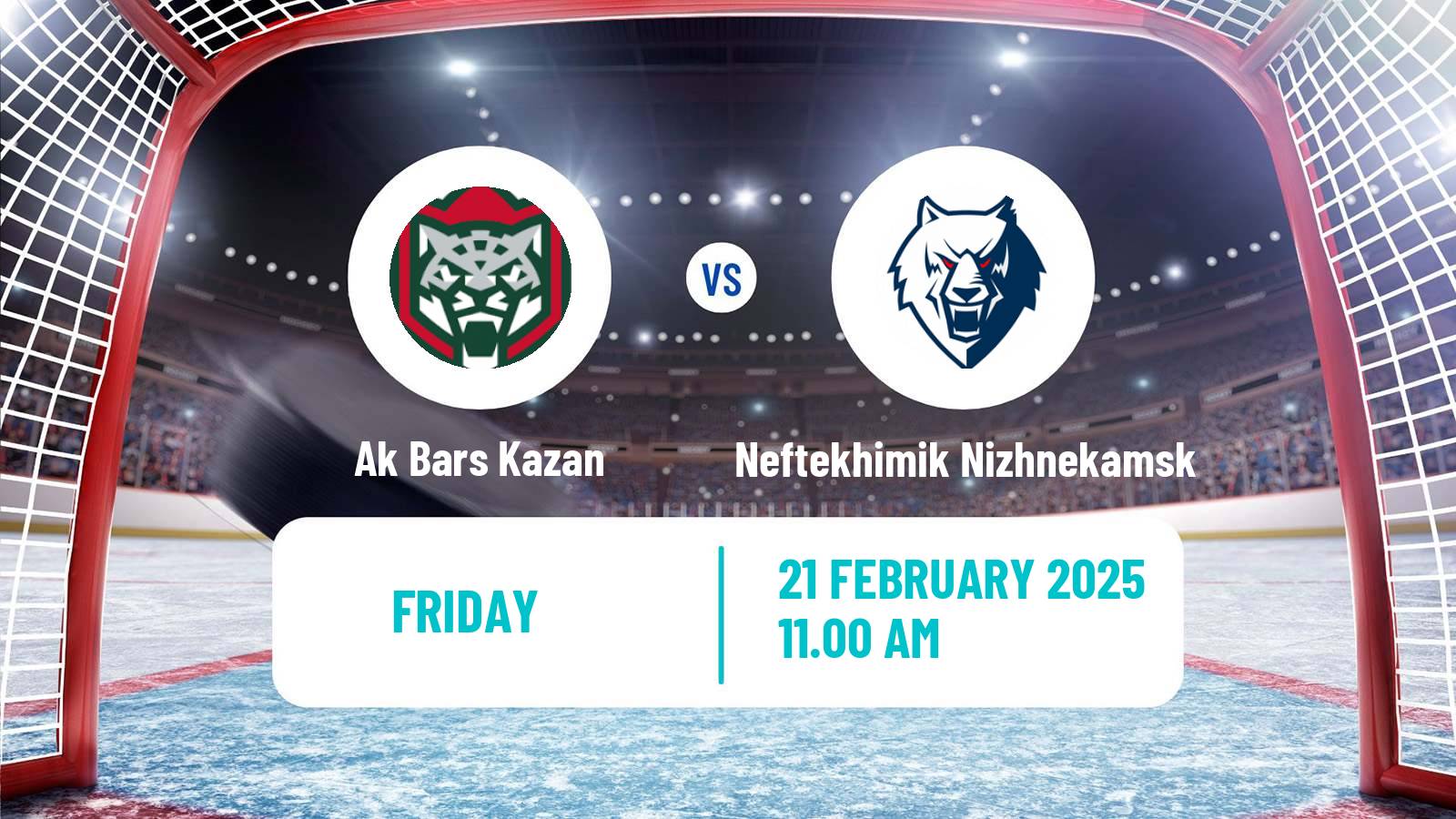 Hockey KHL Ak Bars Kazan - Neftekhimik Nizhnekamsk