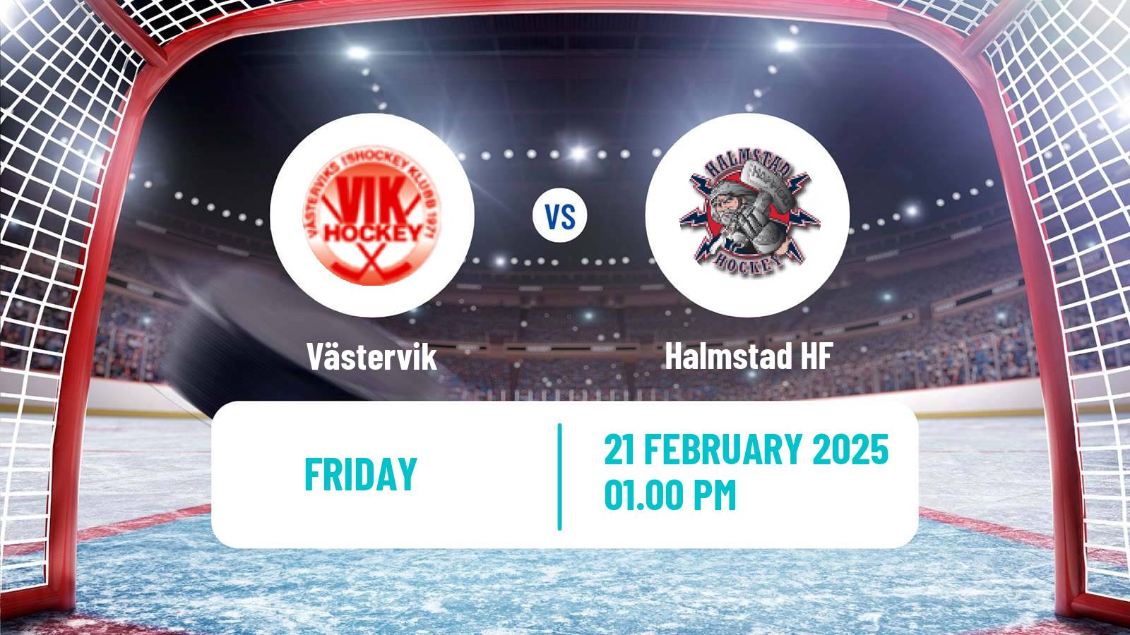 Hockey Swedish Hockey AllEttan Södra Västervik - Halmstad