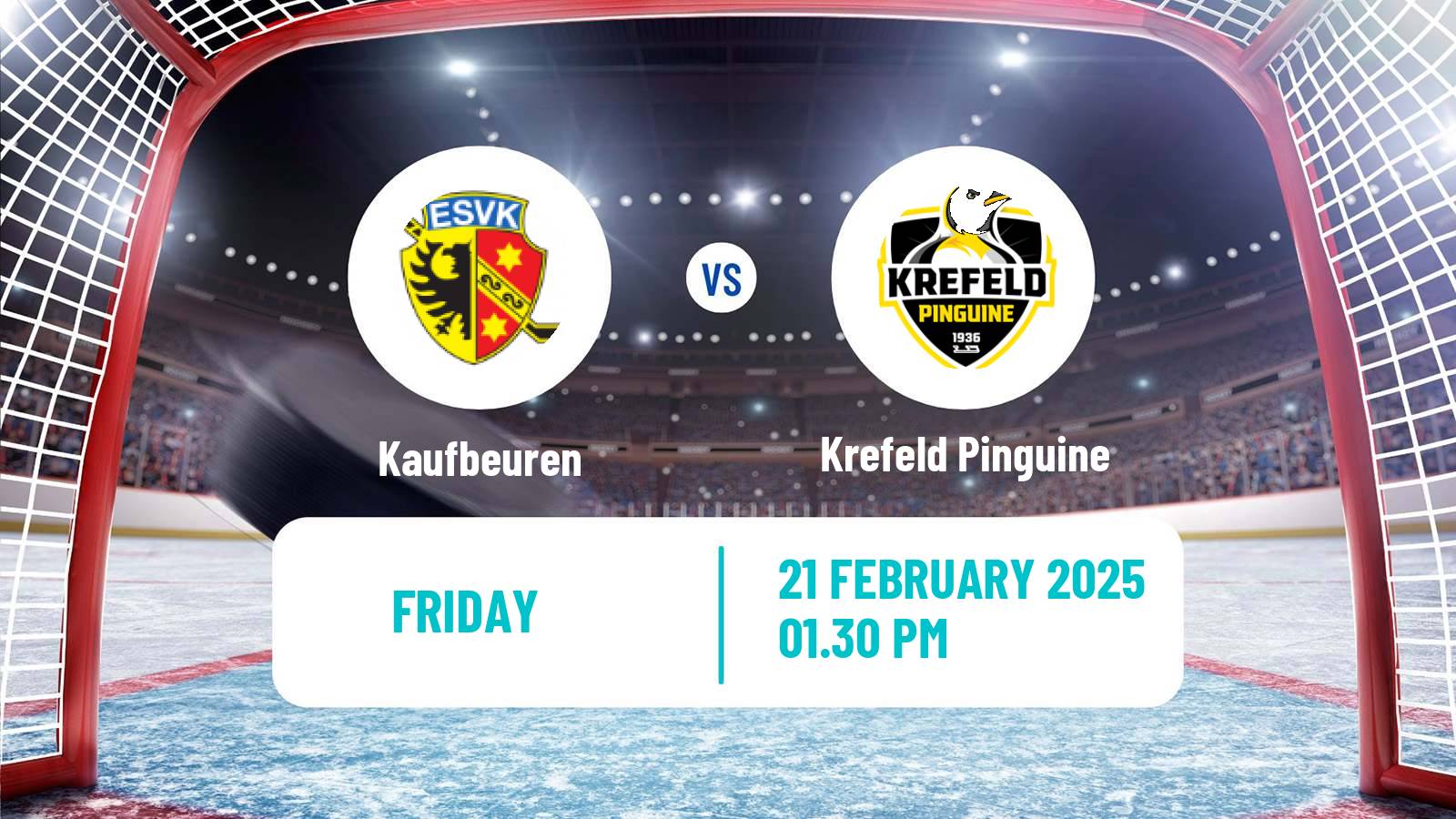 Hockey German DEL2 Kaufbeuren - Krefeld Pinguine