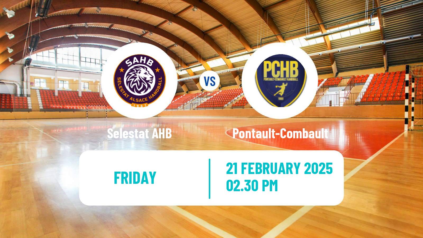 Handball French Proligue Handball Selestat AHB - Pontault-Combault