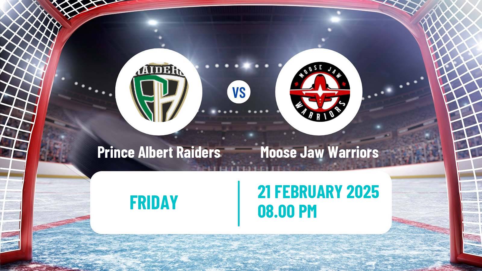 Hockey WHL Prince Albert Raiders - Moose Jaw Warriors