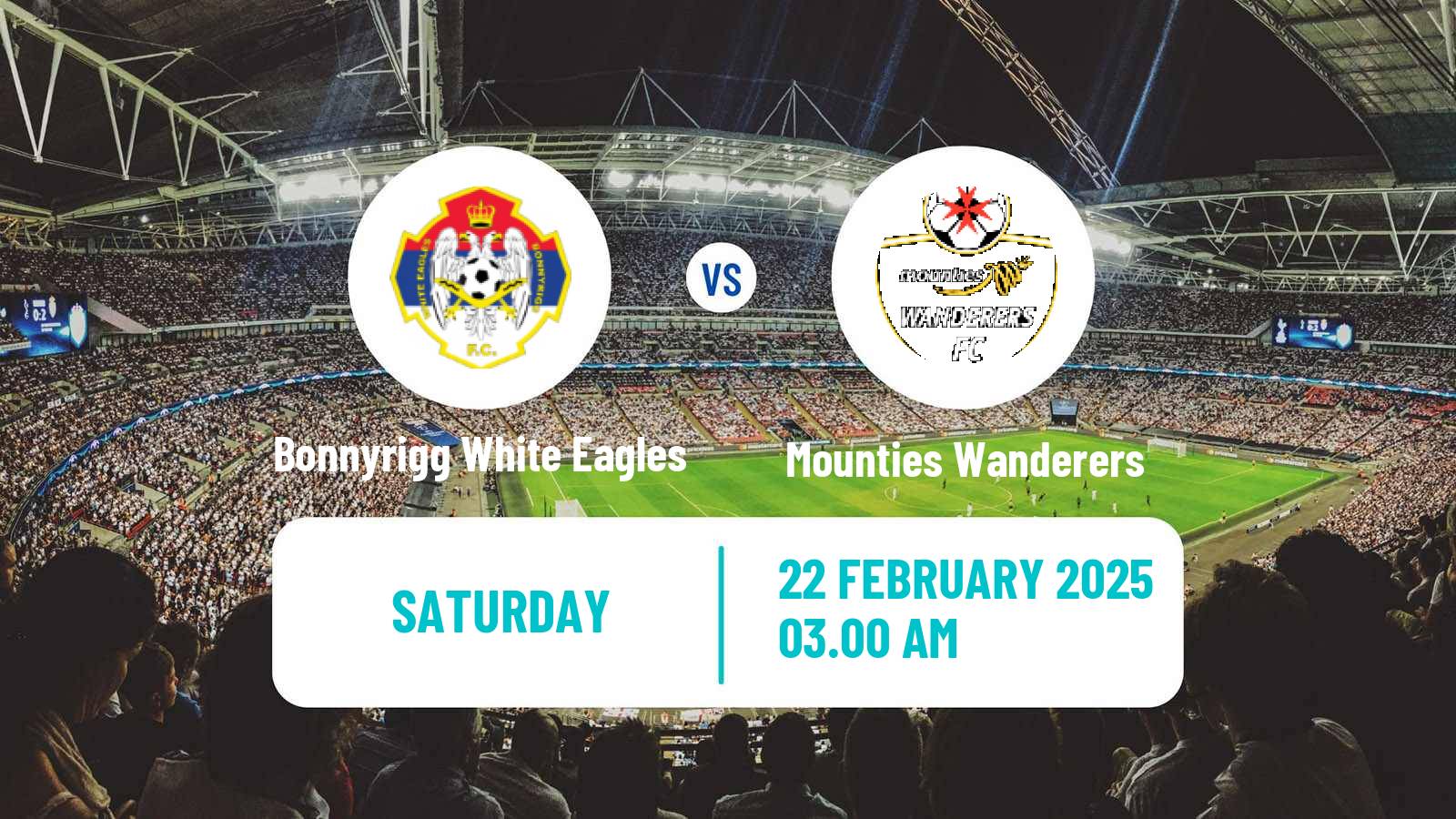 Soccer Australian NSW League One Bonnyrigg White Eagles - Mounties Wanderers