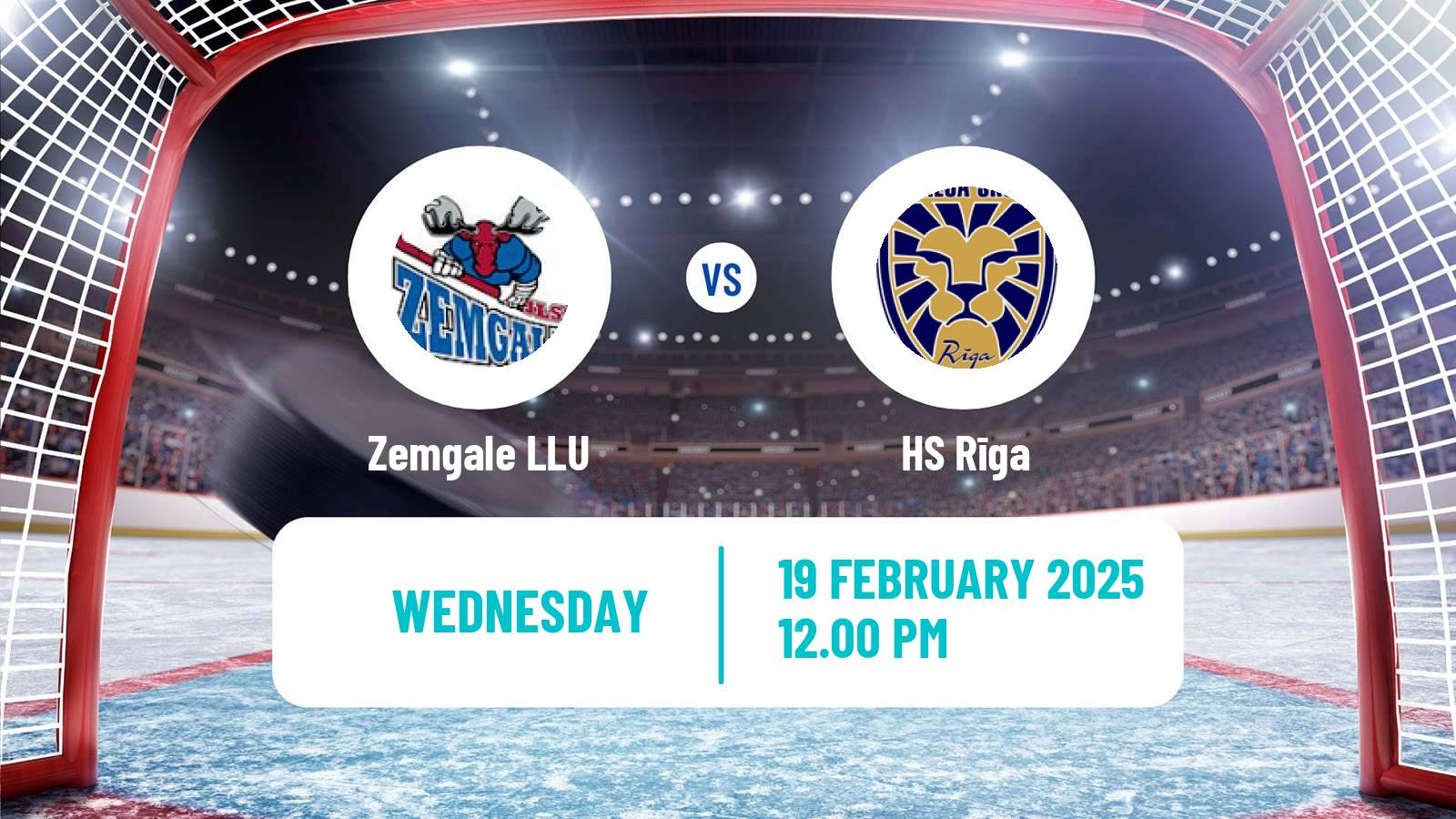 Hockey Latvian Hokeja Liga Zemgale LLU - HS Rīga