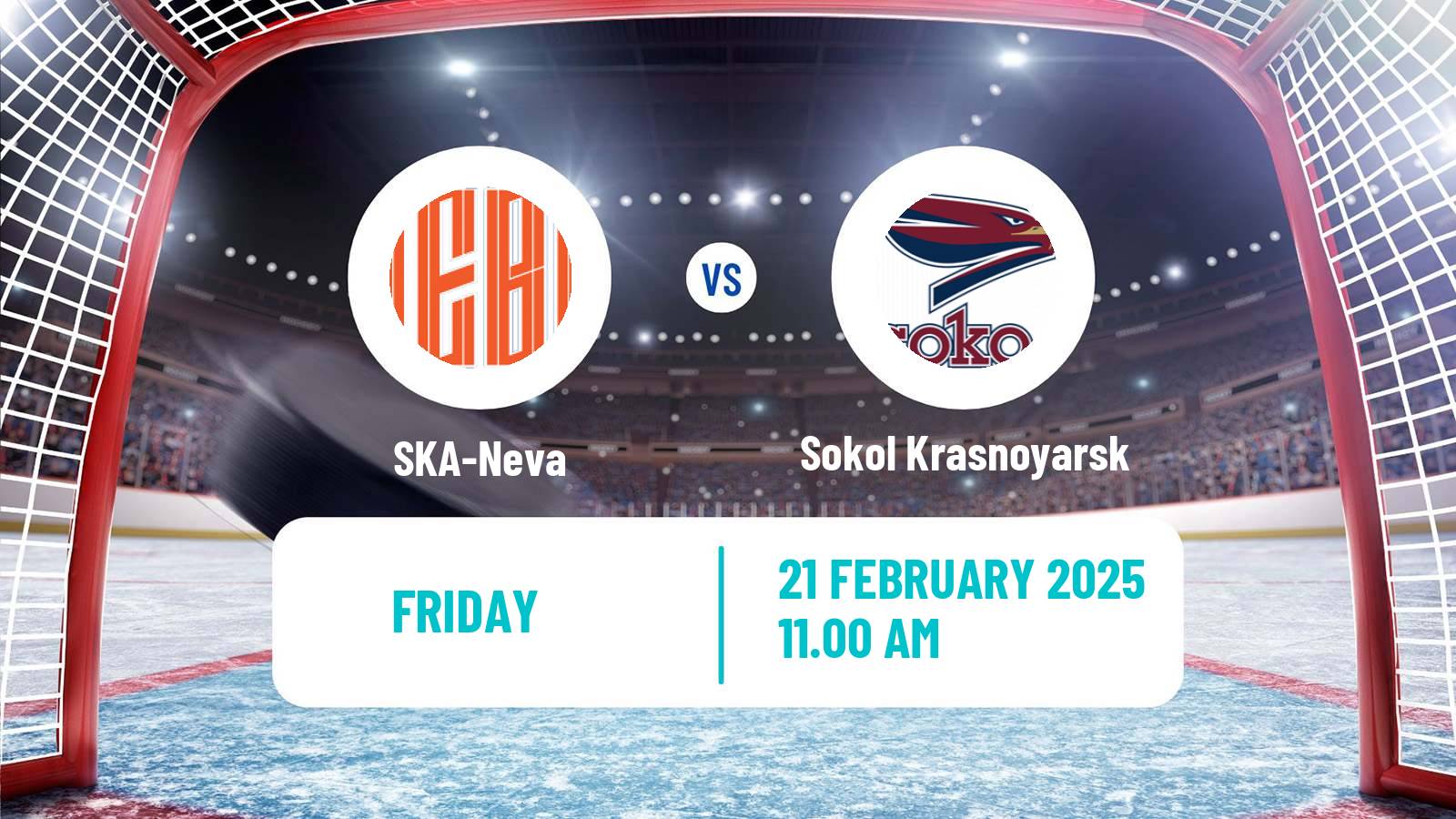 Hockey VHL SKA-Neva - Sokol Krasnoyarsk