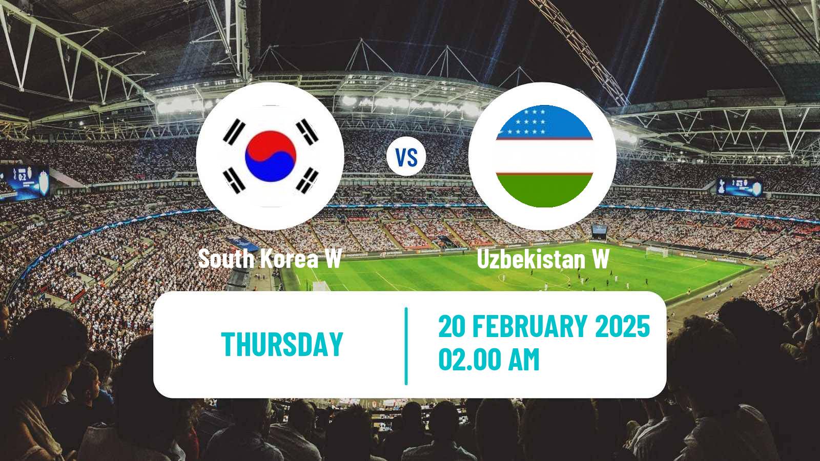 Soccer Friendly International Women South Korea W - Uzbekistan W