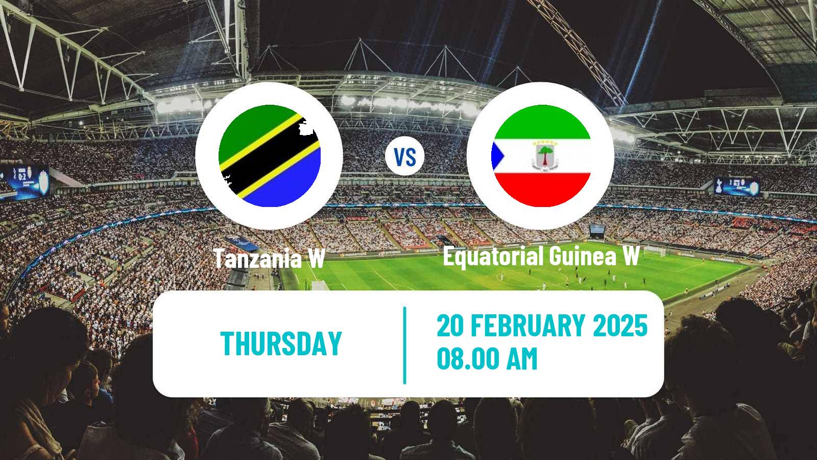 Soccer Africa Cup of Nations Women Tanzania W - Equatorial Guinea W