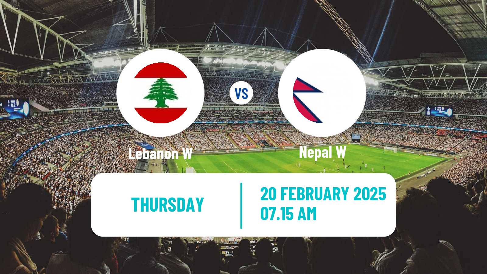 Soccer Friendly International Women Lebanon W - Nepal W