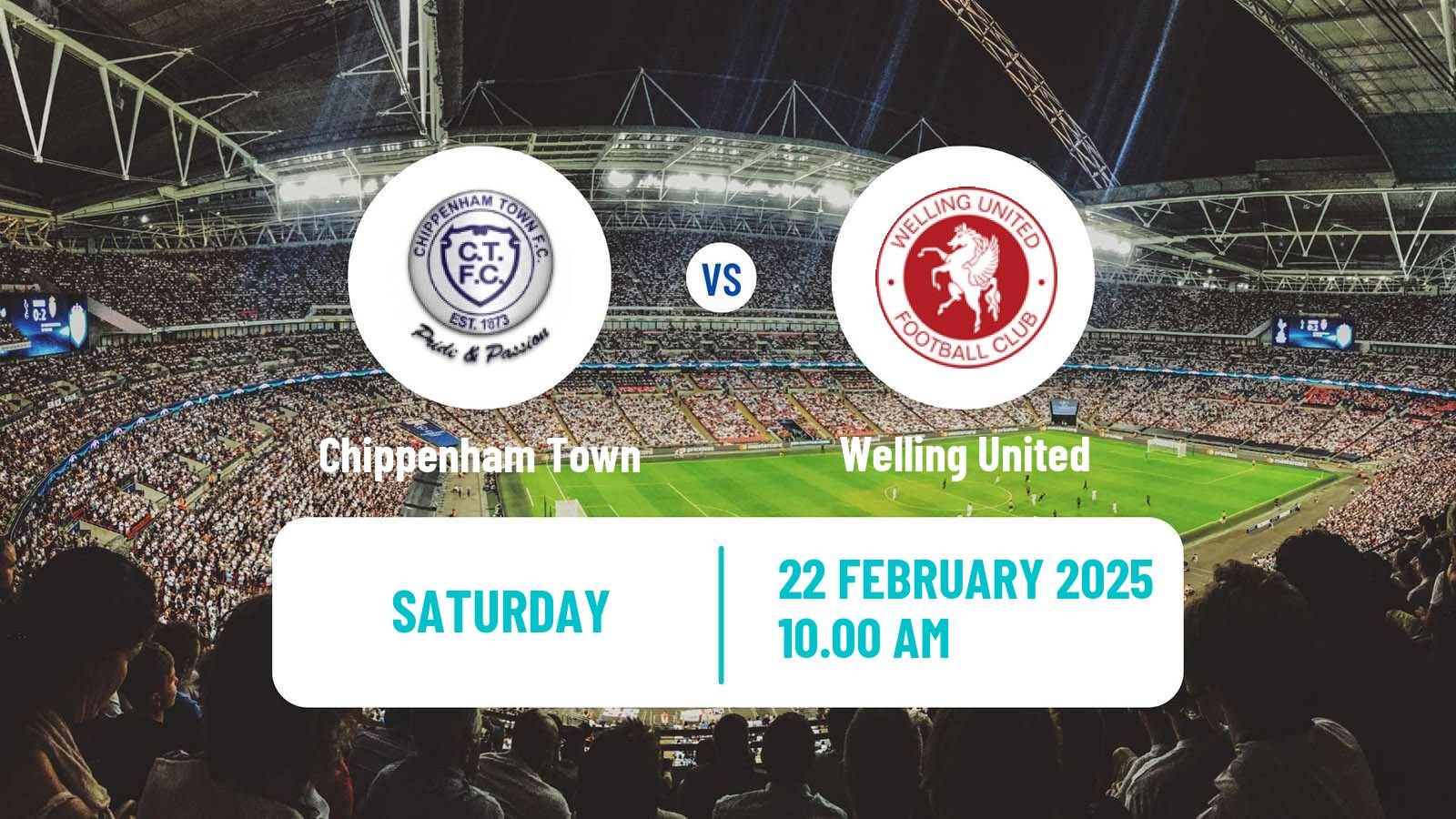 Soccer English National League South Chippenham Town - Welling United