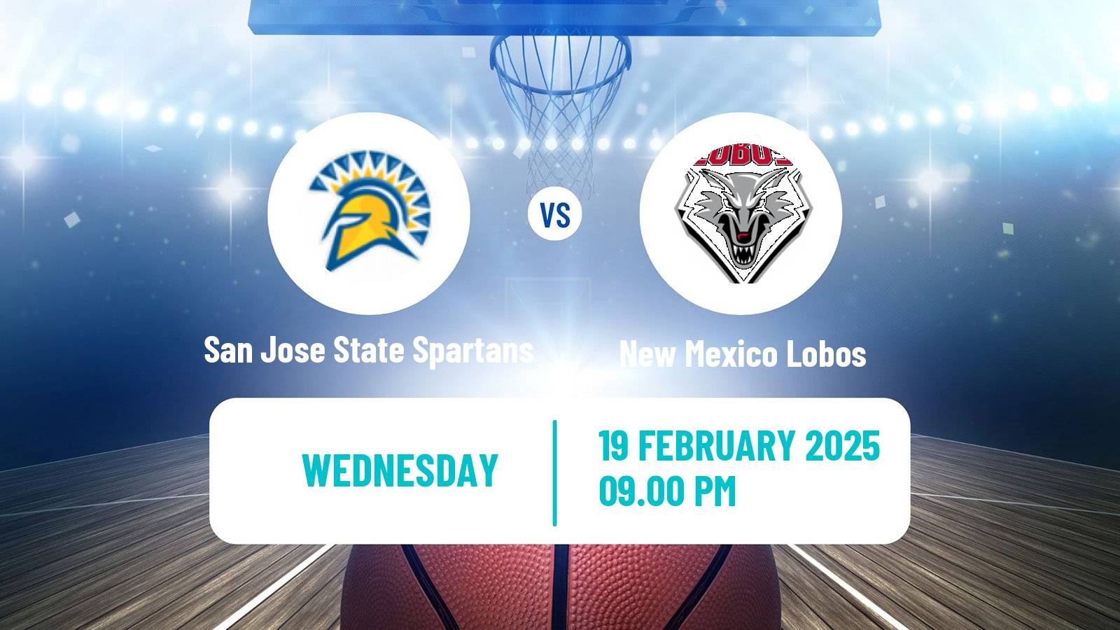 Basketball NCAA College Basketball Women San Jose State Spartans - New Mexico Lobos