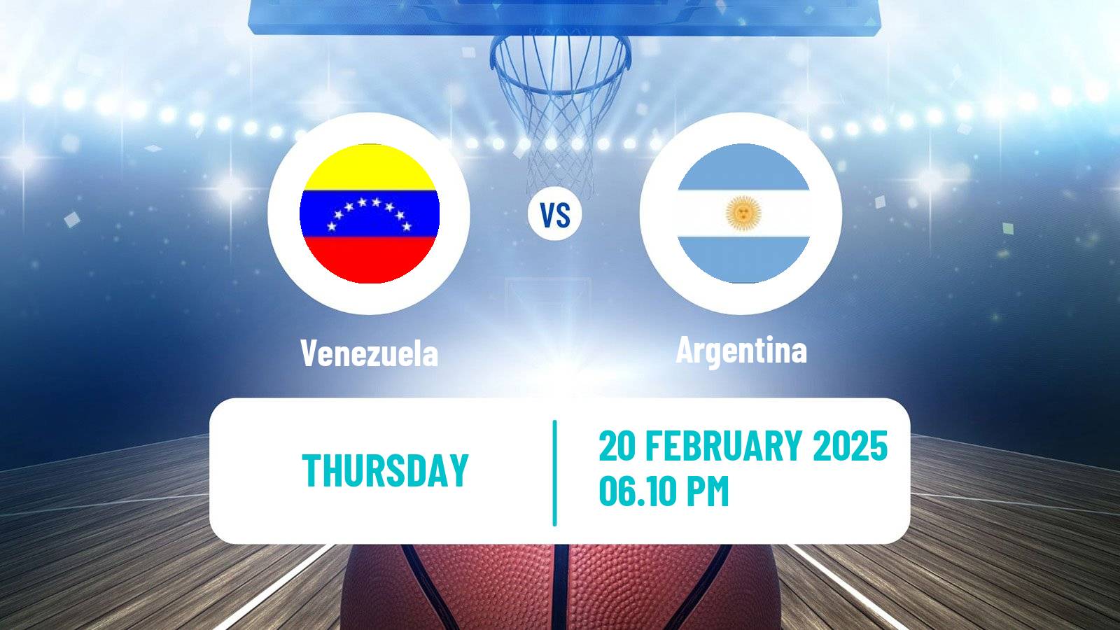 Basketball AmeriCup Basketball Venezuela - Argentina