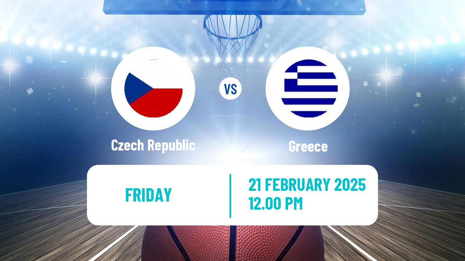 Basketball EuroBasket Czech Republic - Greece