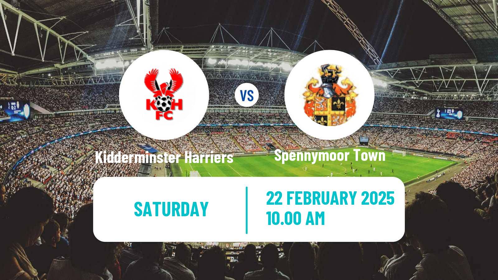 Soccer English National League North Kidderminster Harriers - Spennymoor Town