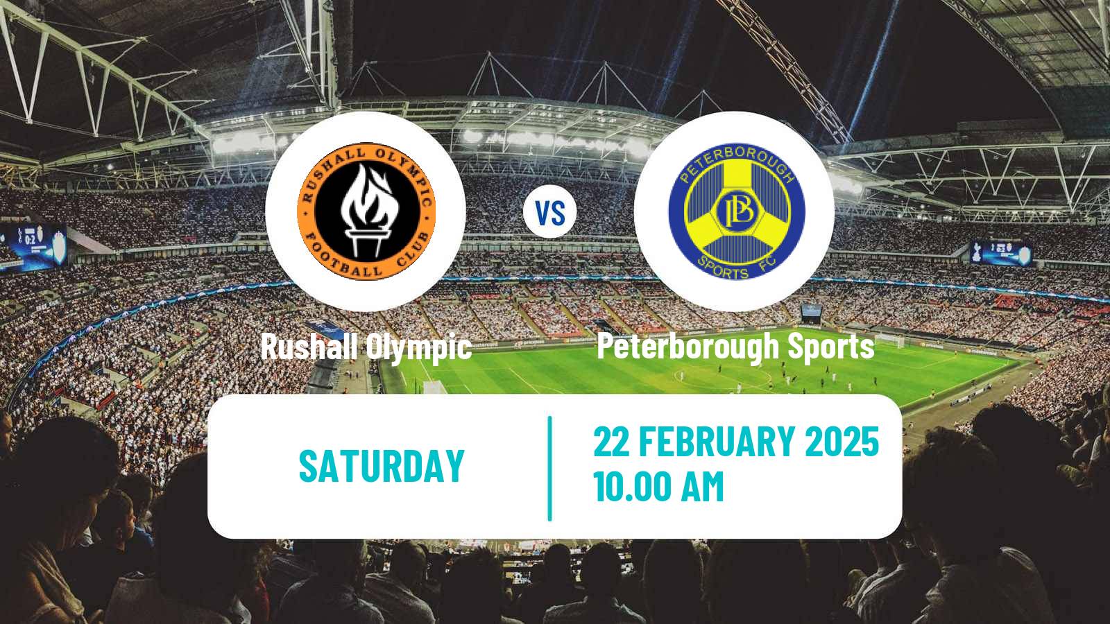 Soccer English National League North Rushall Olympic - Peterborough Sports