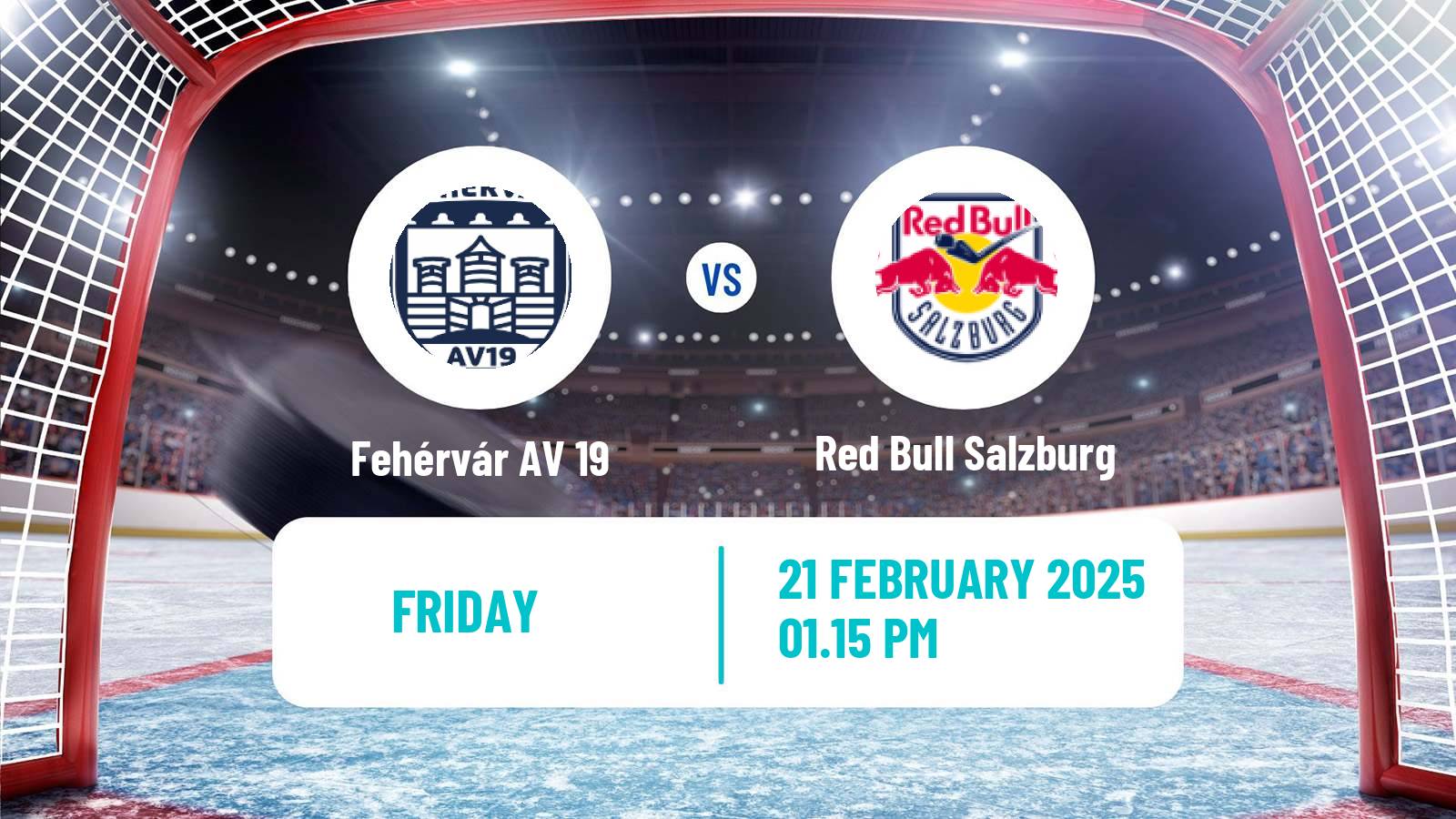 Hockey Austrian Ice Hockey League Fehérvár AV 19 - Red Bull Salzburg