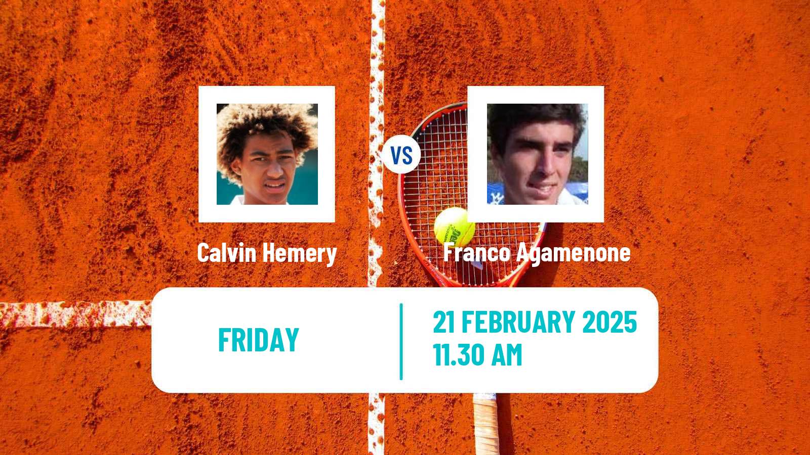 Tennis Brazzaville Challenger Men Calvin Hemery - Franco Agamenone