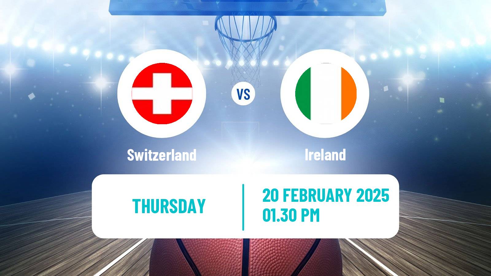 Basketball World Championship Basketball Switzerland - Ireland