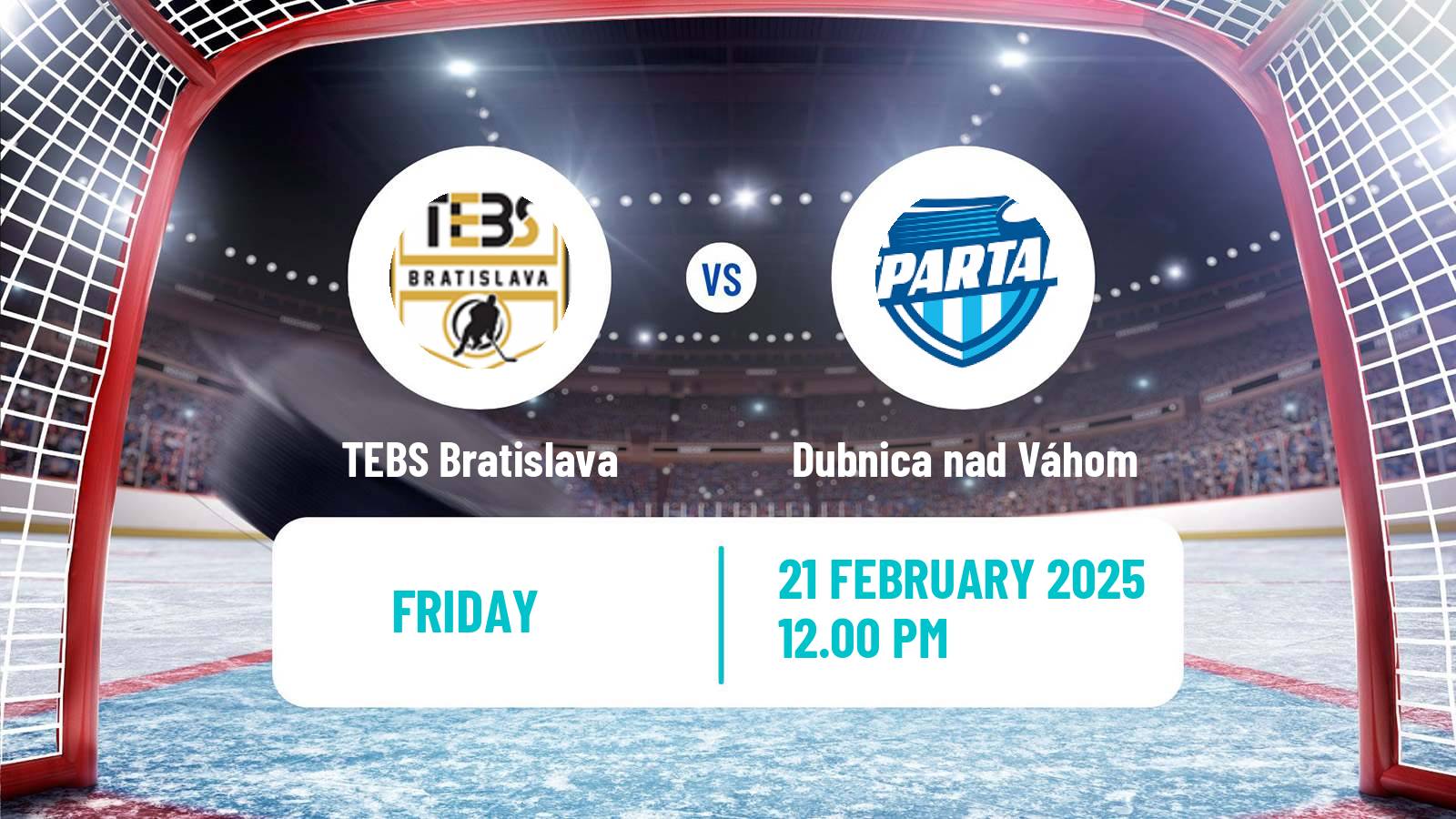 Hockey Slovak 1 Liga Hockey TEBS Bratislava - Dubnica nad Váhom