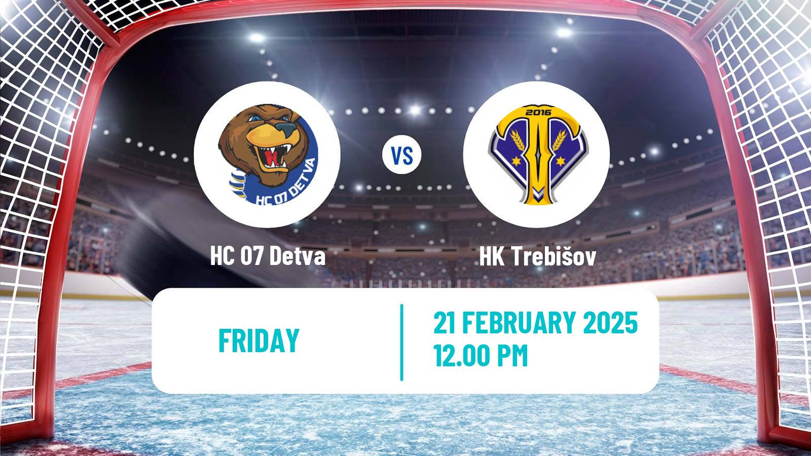 Hockey Slovak 1 Liga Hockey Detva - Trebišov