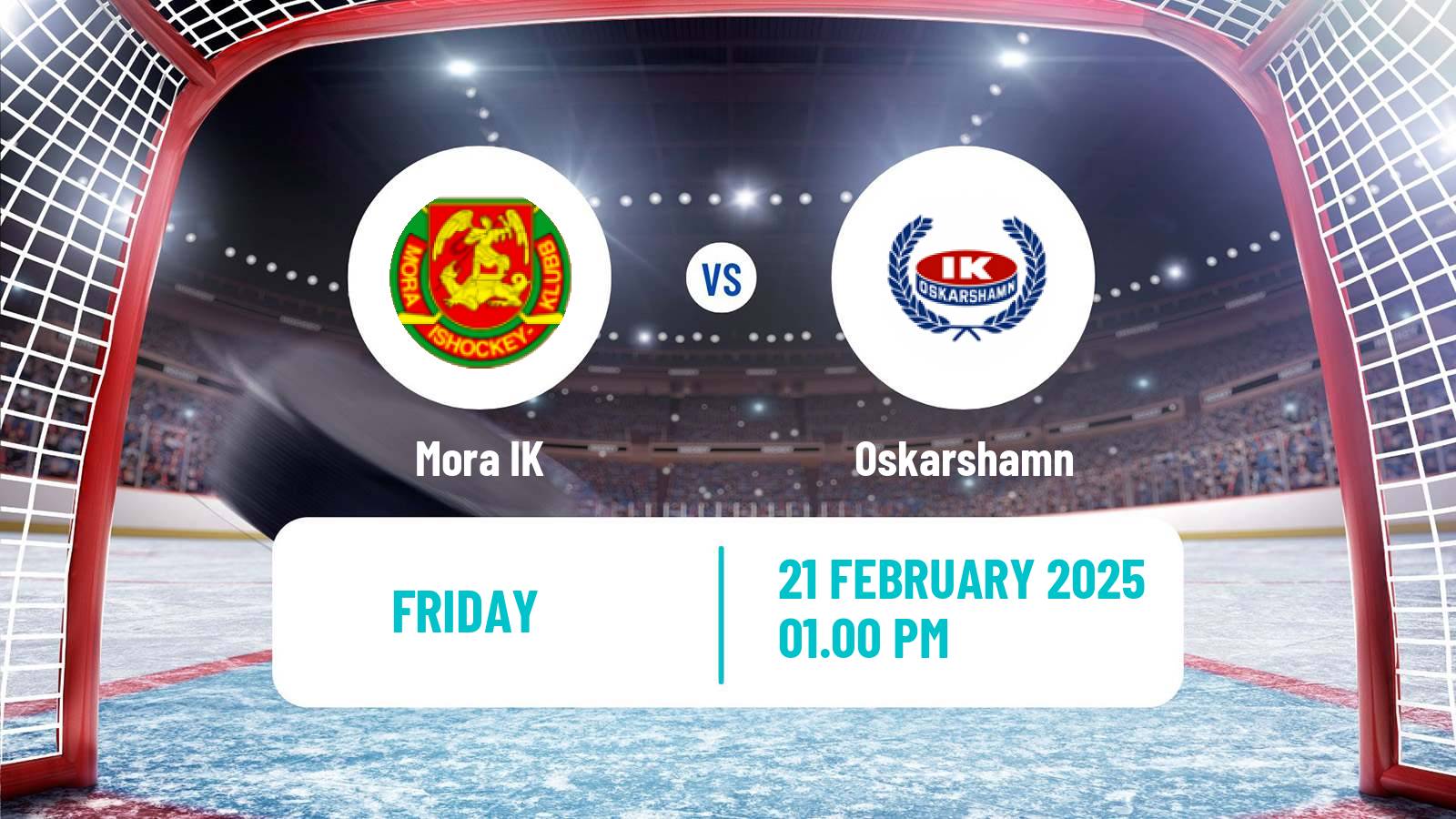 Hockey Swedish Hockey Allsvenskan Mora - Oskarshamn