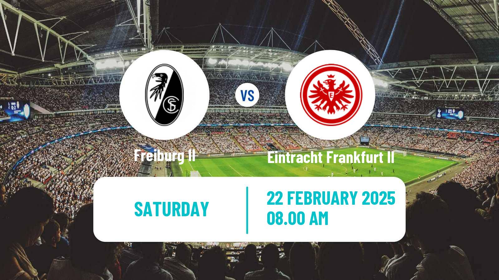 Soccer German Regionalliga Sudwest Freiburg II - Eintracht Frankfurt II