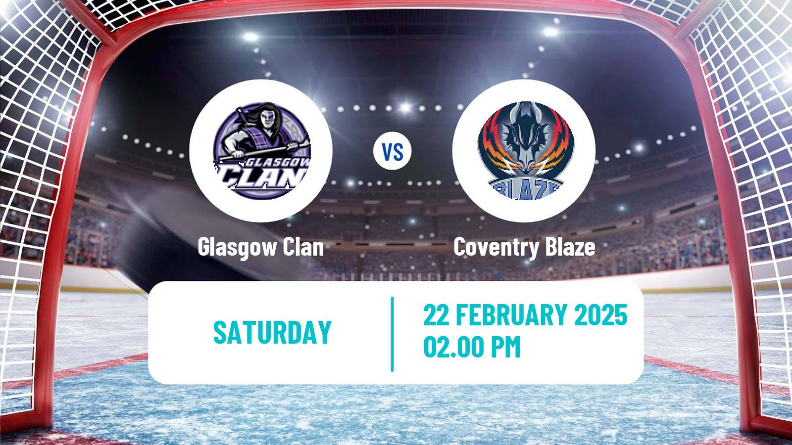 Hockey United Kingdom Elite League Glasgow Clan - Coventry Blaze