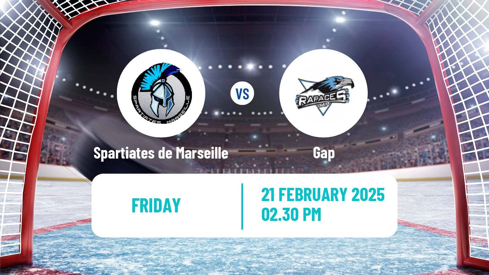 Hockey French Ligue Magnus Spartiates de Marseille - Gap