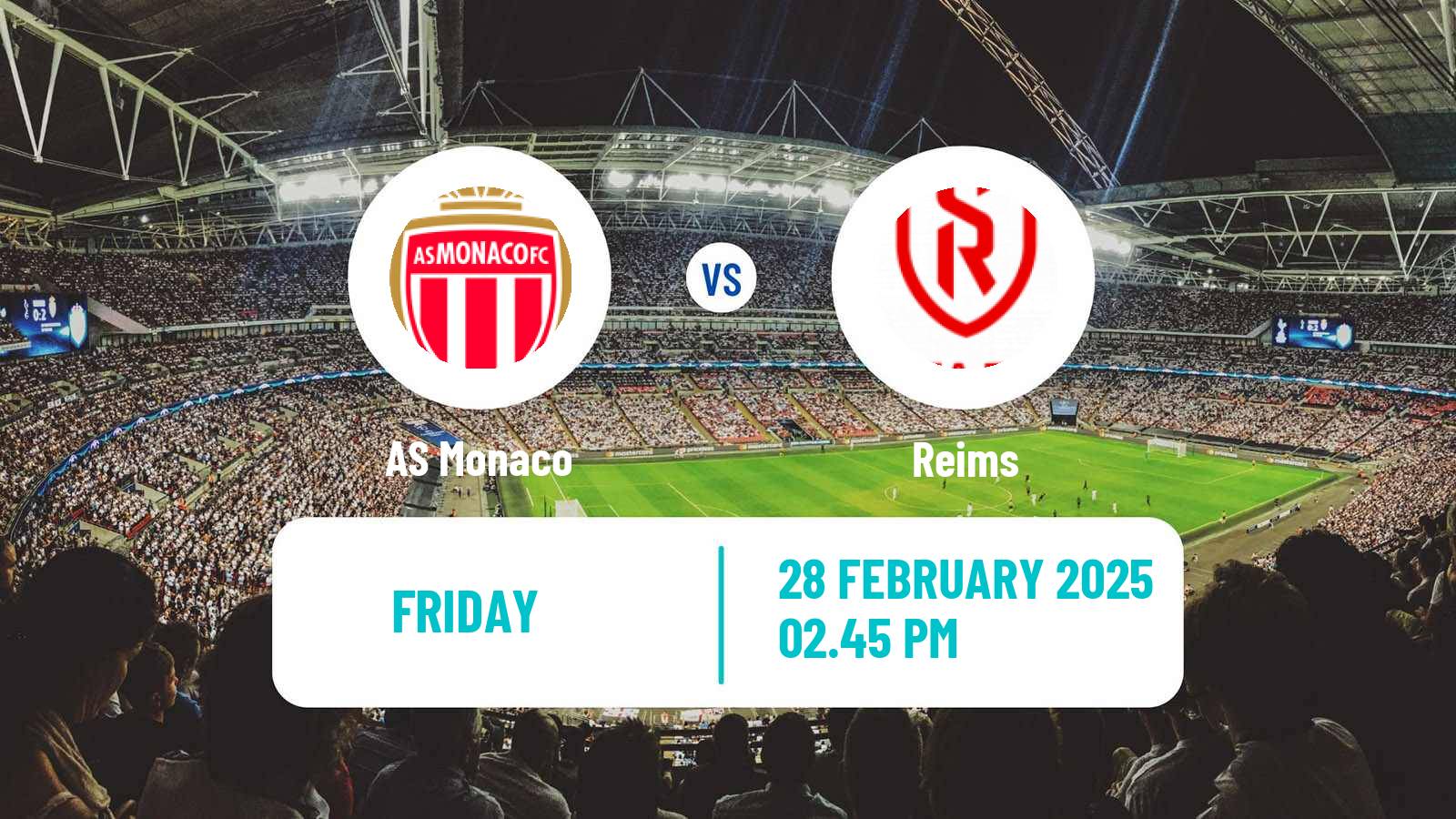 Soccer French Ligue 1 Monaco - Reims