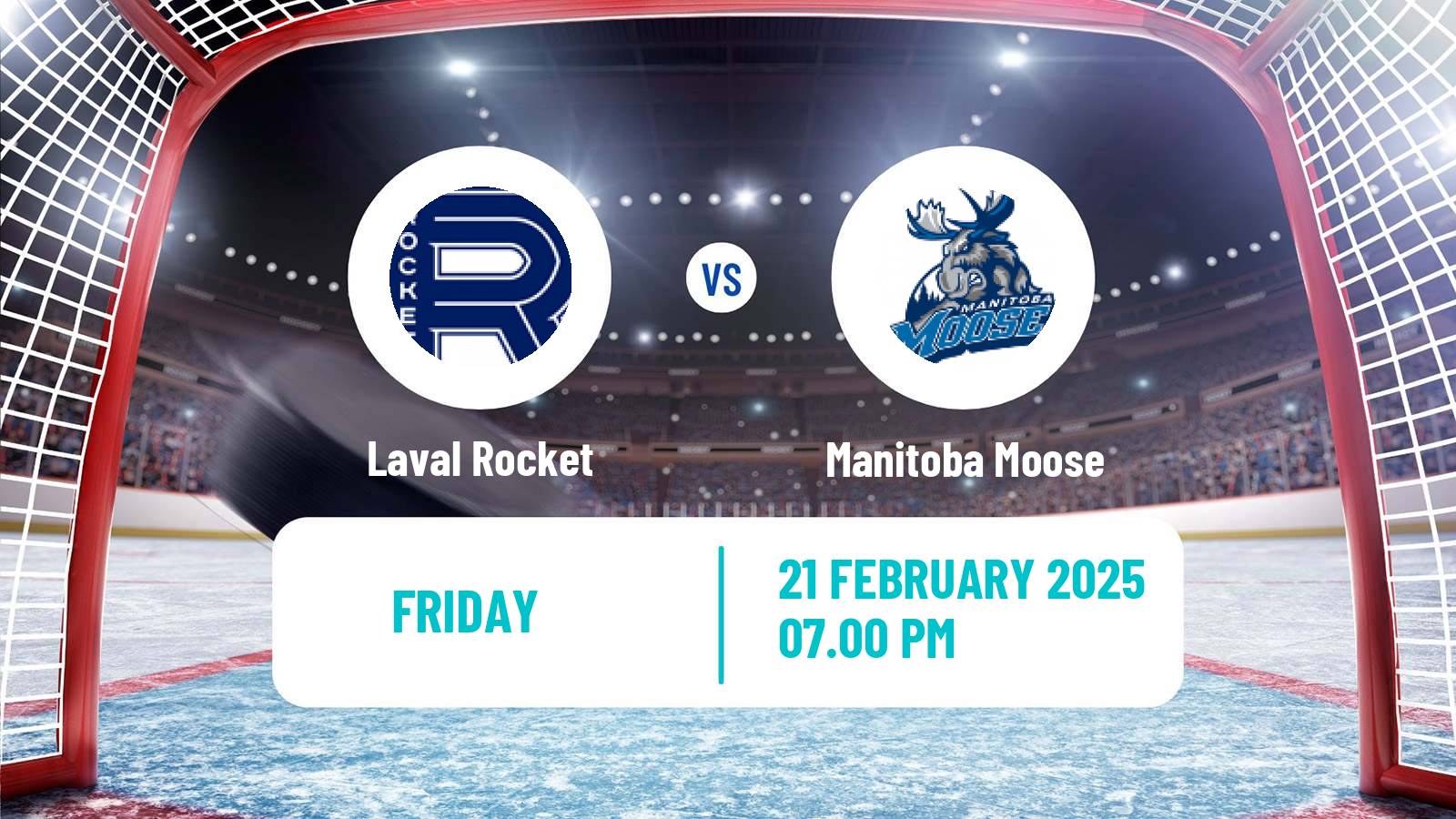 Hockey AHL Laval Rocket - Manitoba Moose