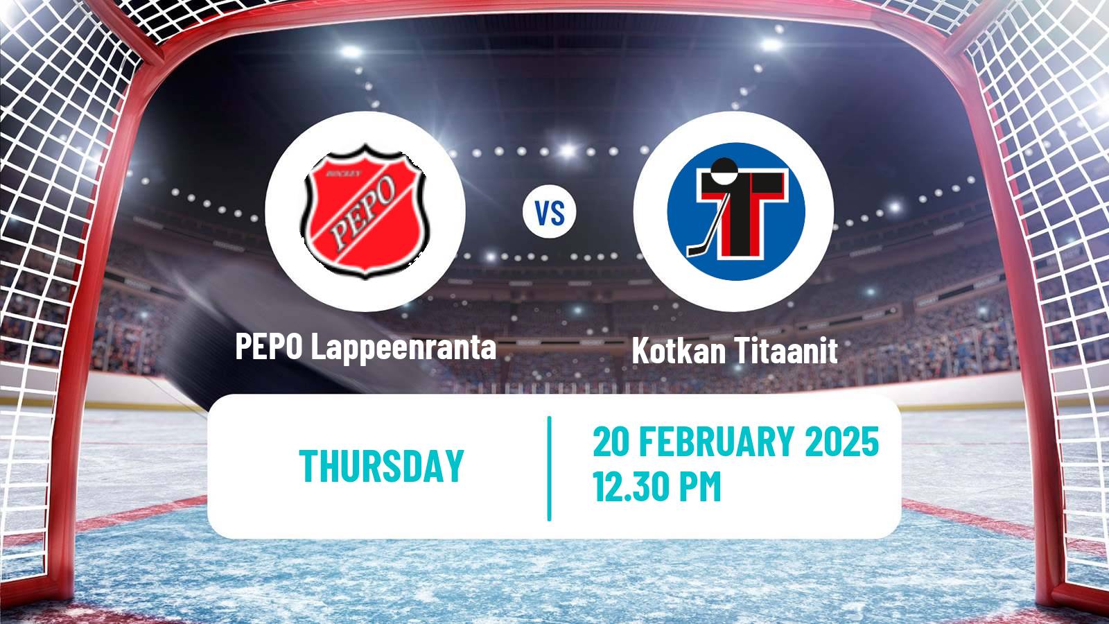 Hockey Finnish Suomi-sarja PEPO Lappeenranta - Kotkan Titaanit