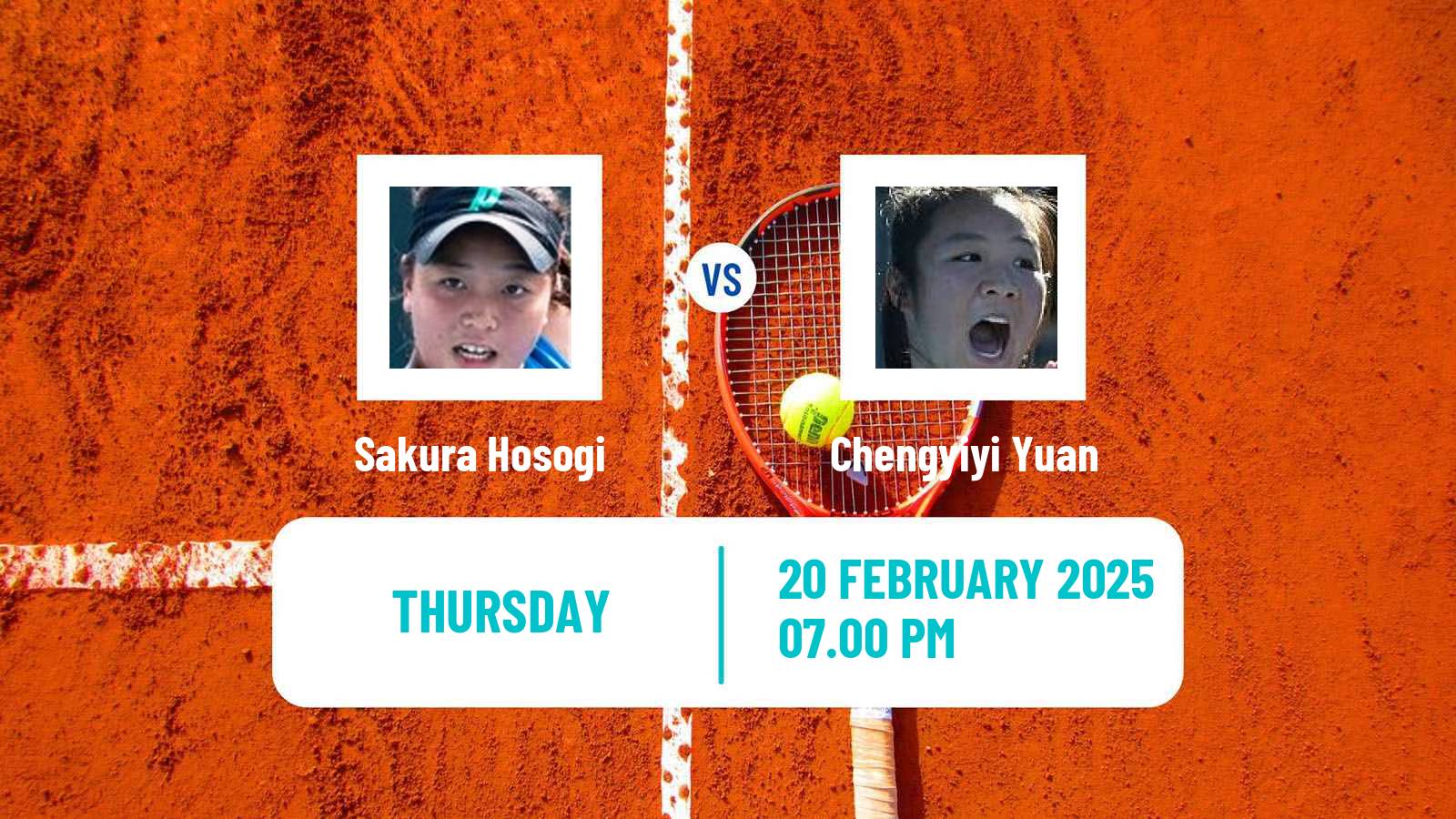 Tennis ITF W35 Burnie Women Sakura Hosogi - Chengyiyi Yuan