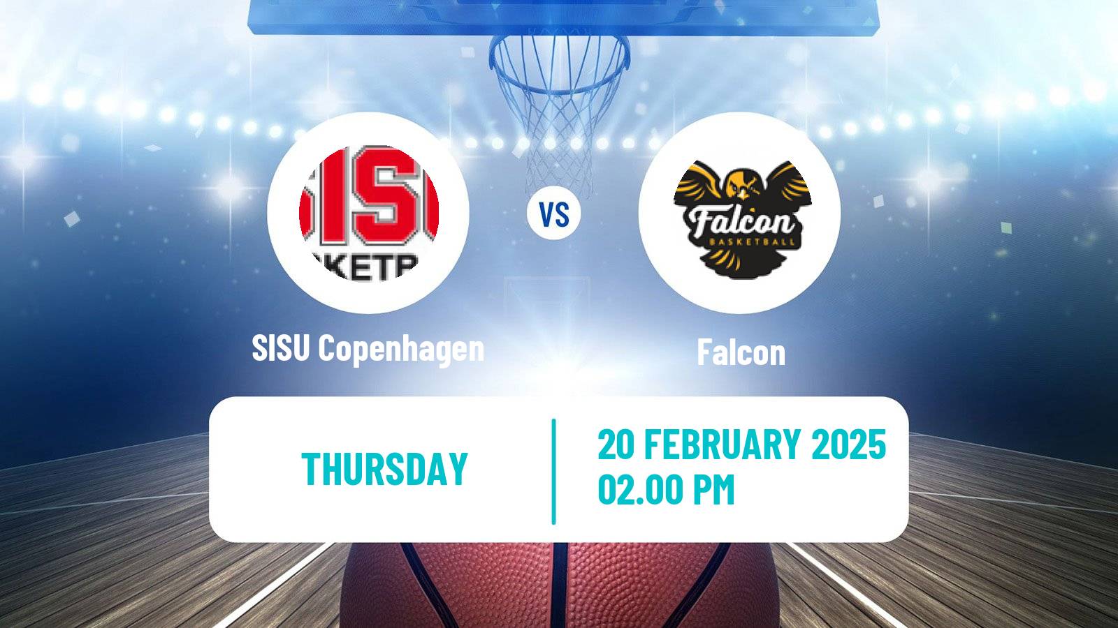 Basketball Danish Basketligaen Women SISU Copenhagen - Falcon