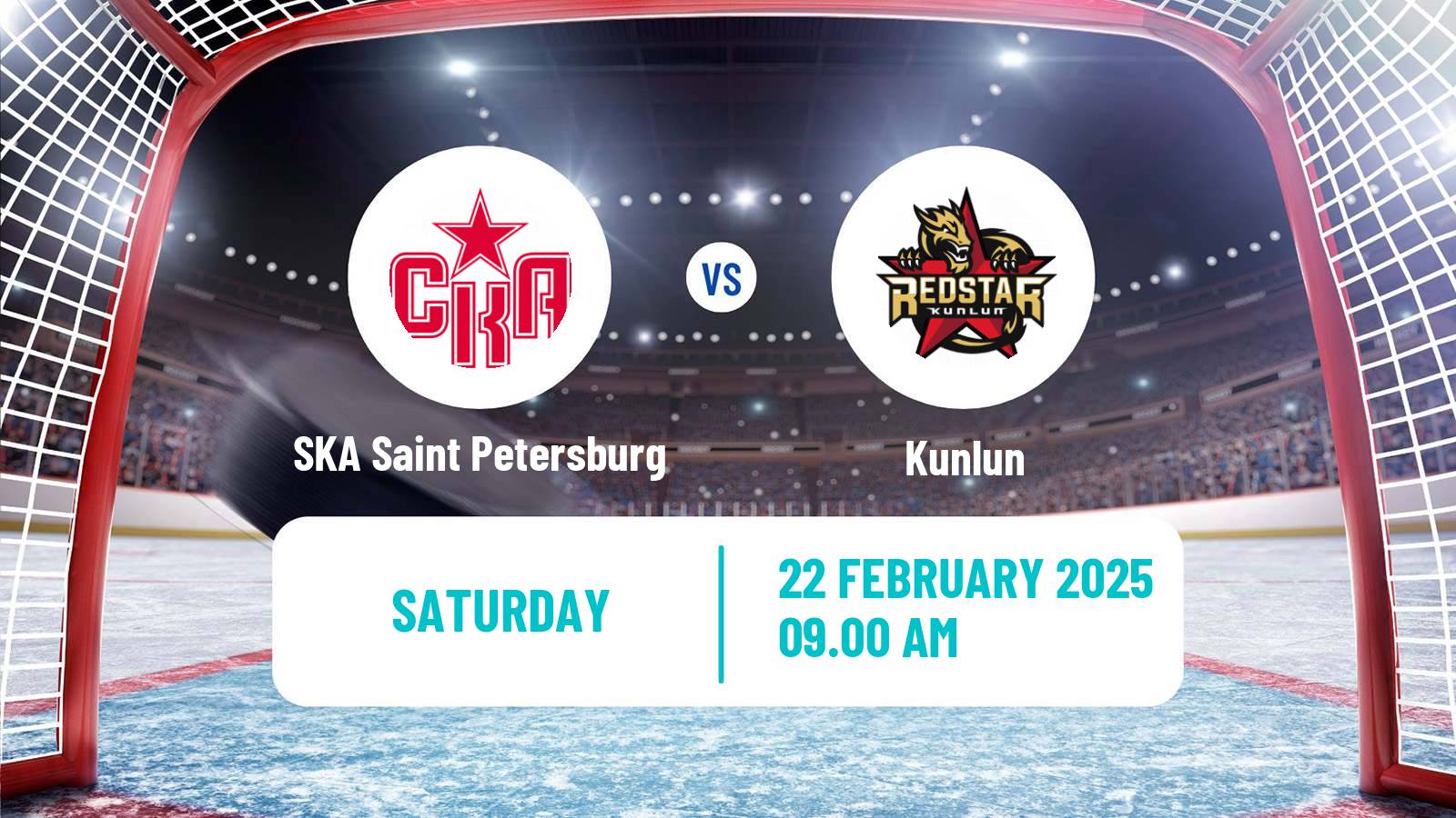 Hockey KHL SKA Saint Petersburg - Kunlun