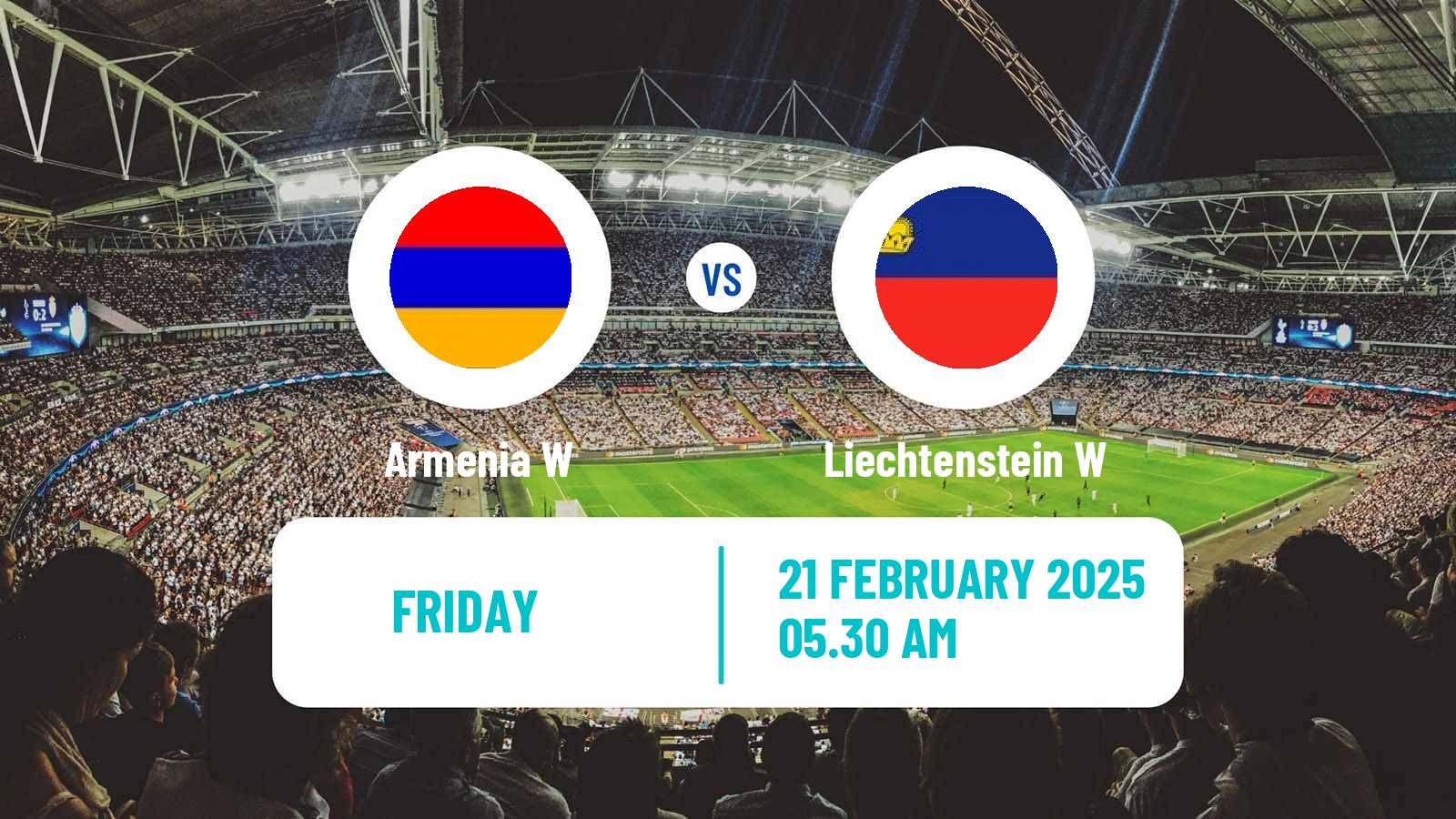 Soccer UEFA Nations League Women Armenia W - Liechtenstein W