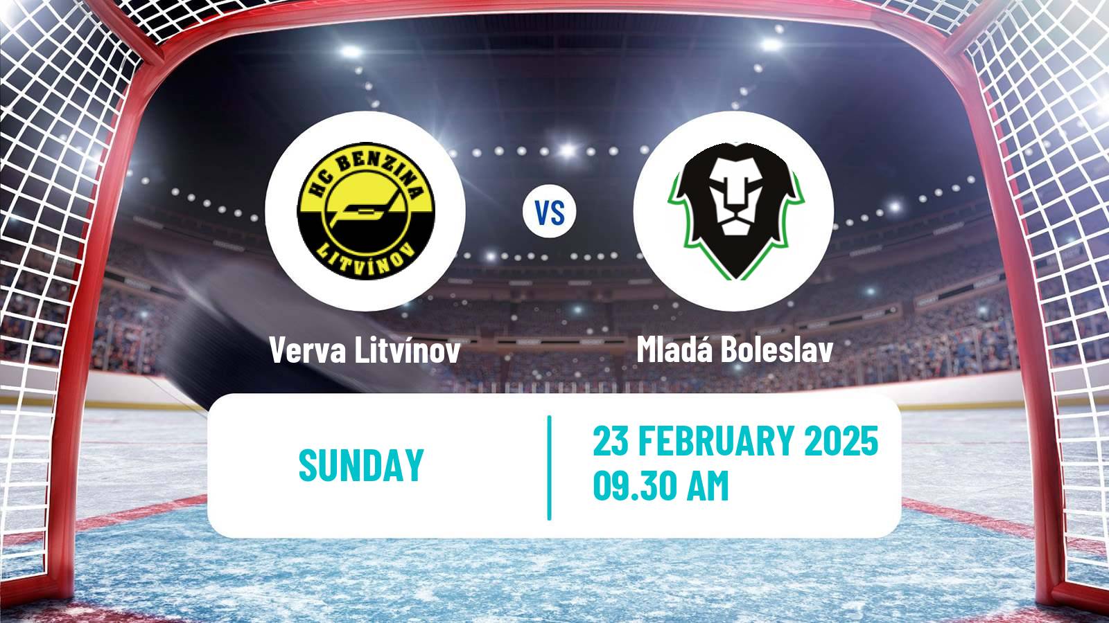 Hockey Czech Extraliga Verva Litvínov - Mladá Boleslav