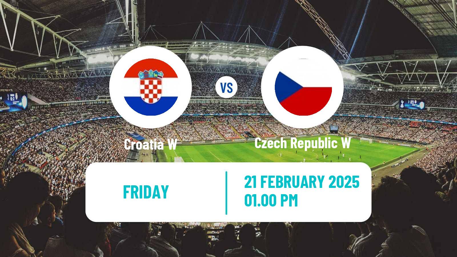 Soccer UEFA Nations League Women Croatia W - Czech Republic W