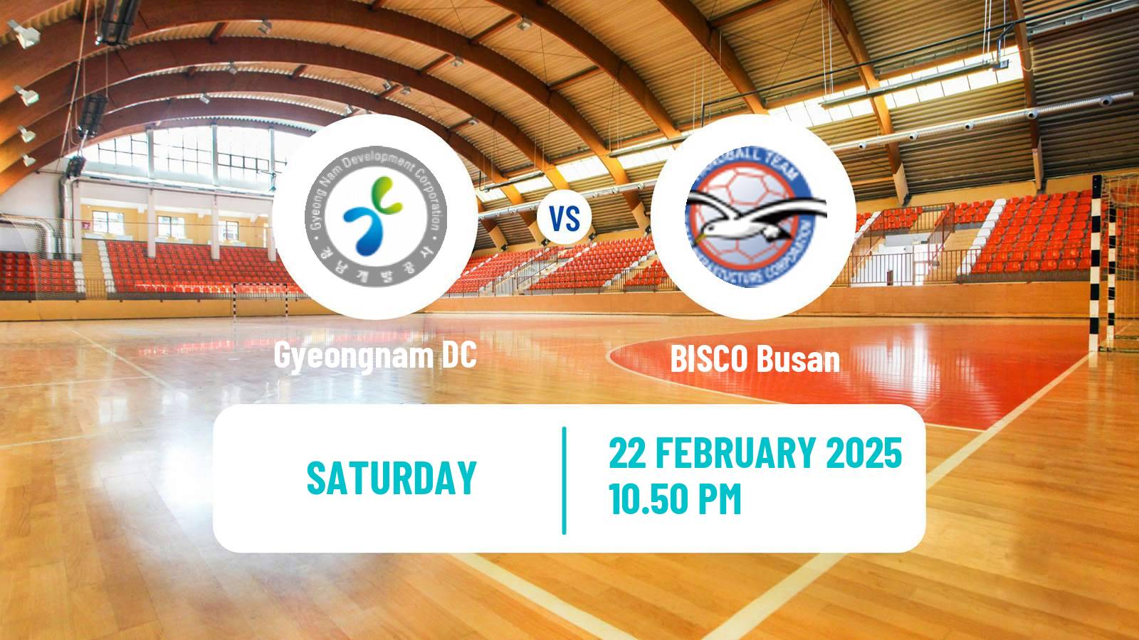 Handball South Korean 1st League Handball Women Gyeongnam DC - BISCO Busan