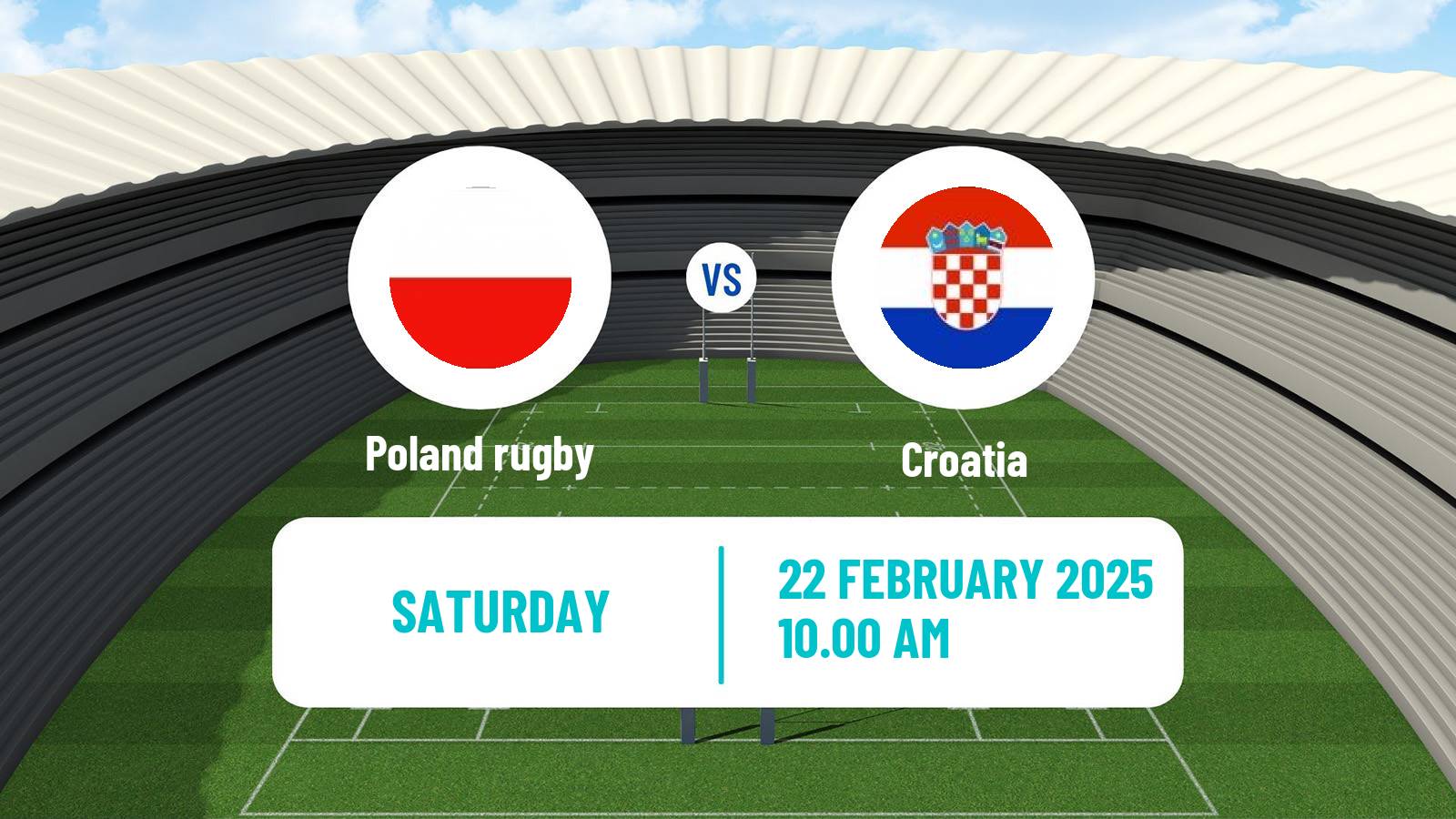 Rugby union Rugby Europe Trophy Poland - Croatia