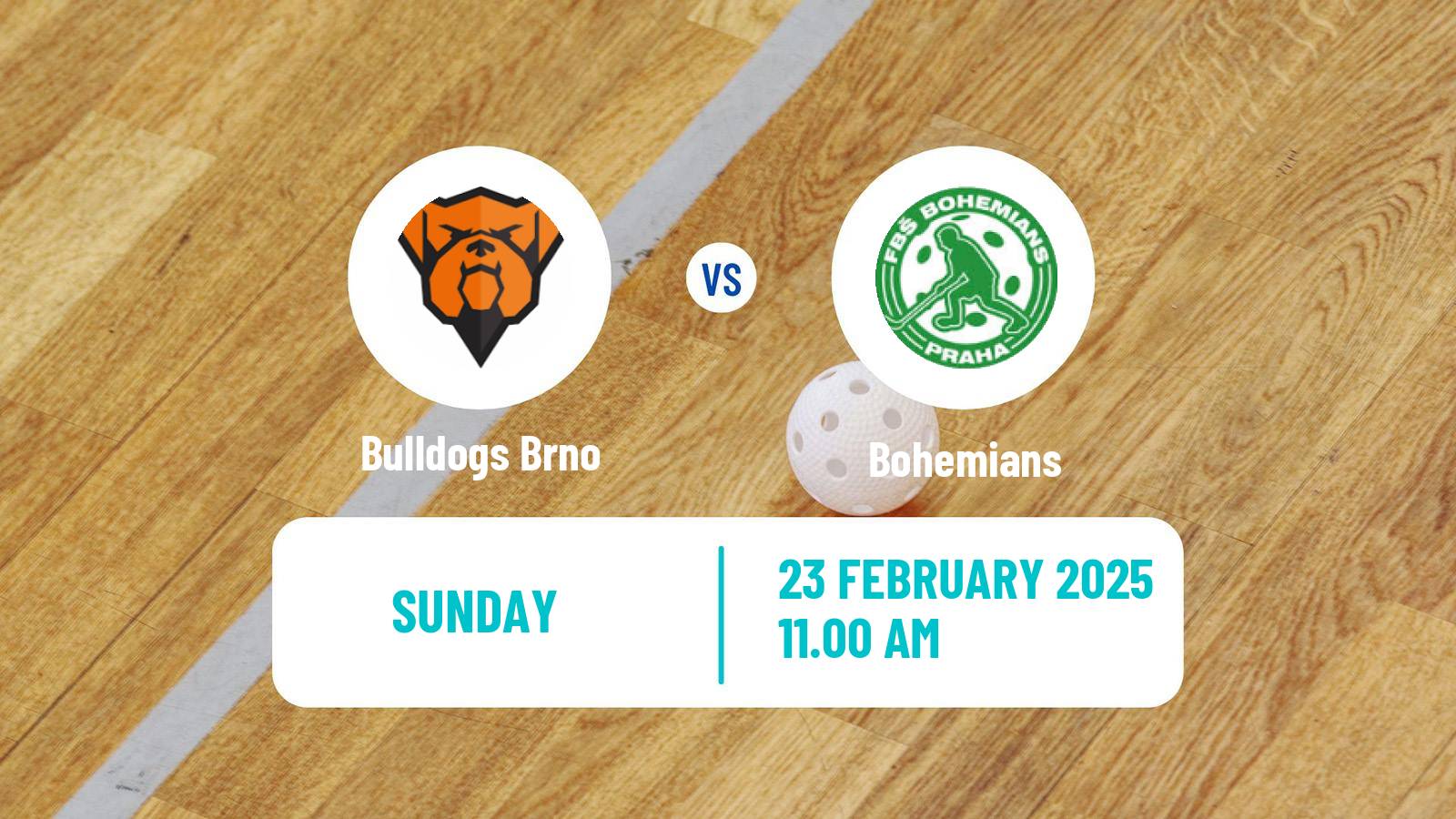 Floorball Czech Extraliga Floorball Women Bulldogs Brno - Bohemians