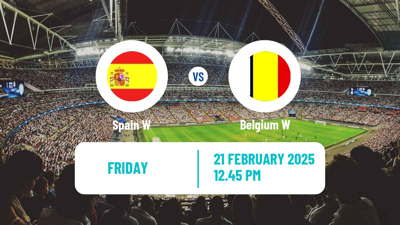 Soccer UEFA Nations League Women Spain W - Belgium W