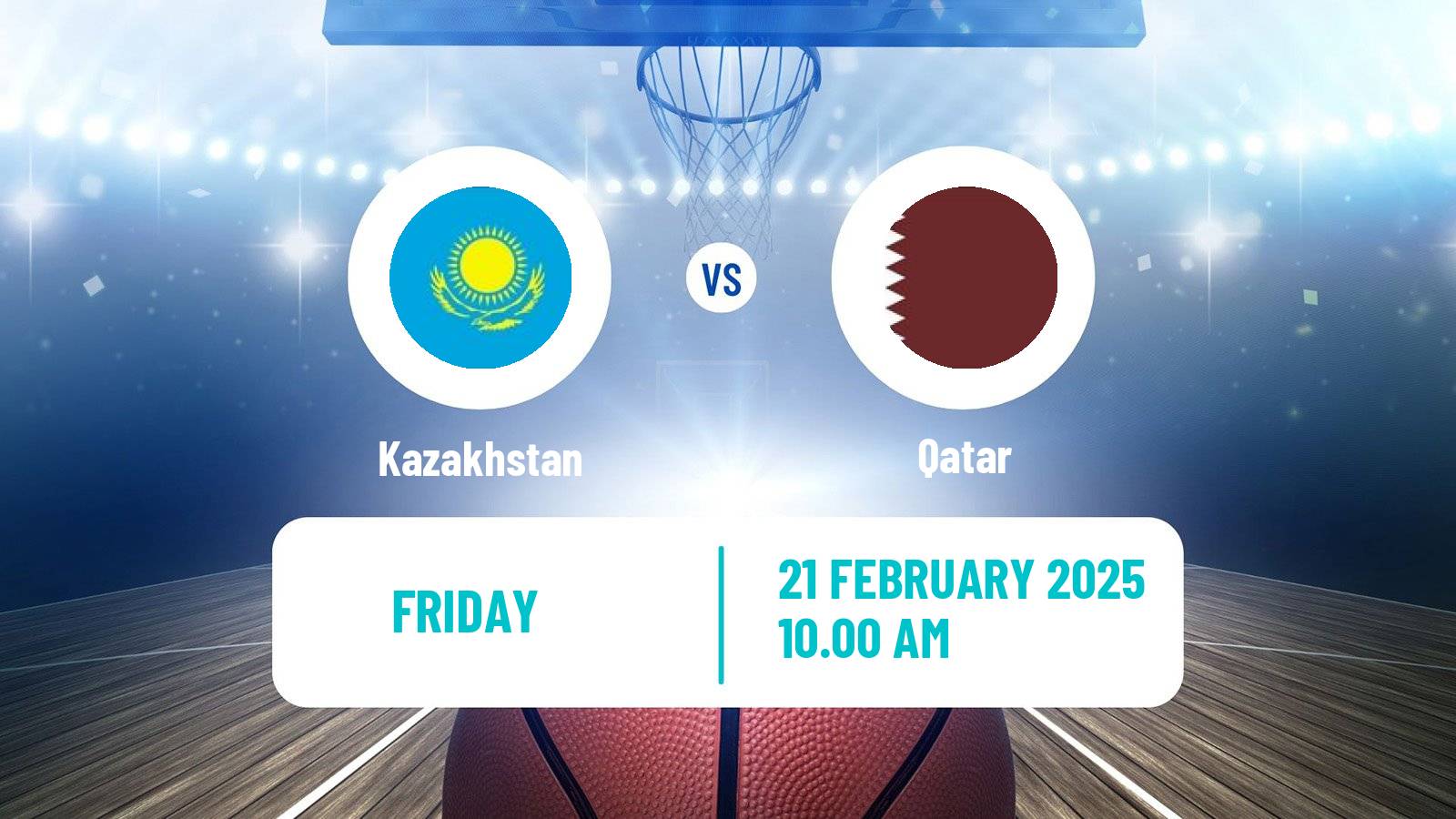 Basketball Asia Cup Basketball Kazakhstan - Qatar