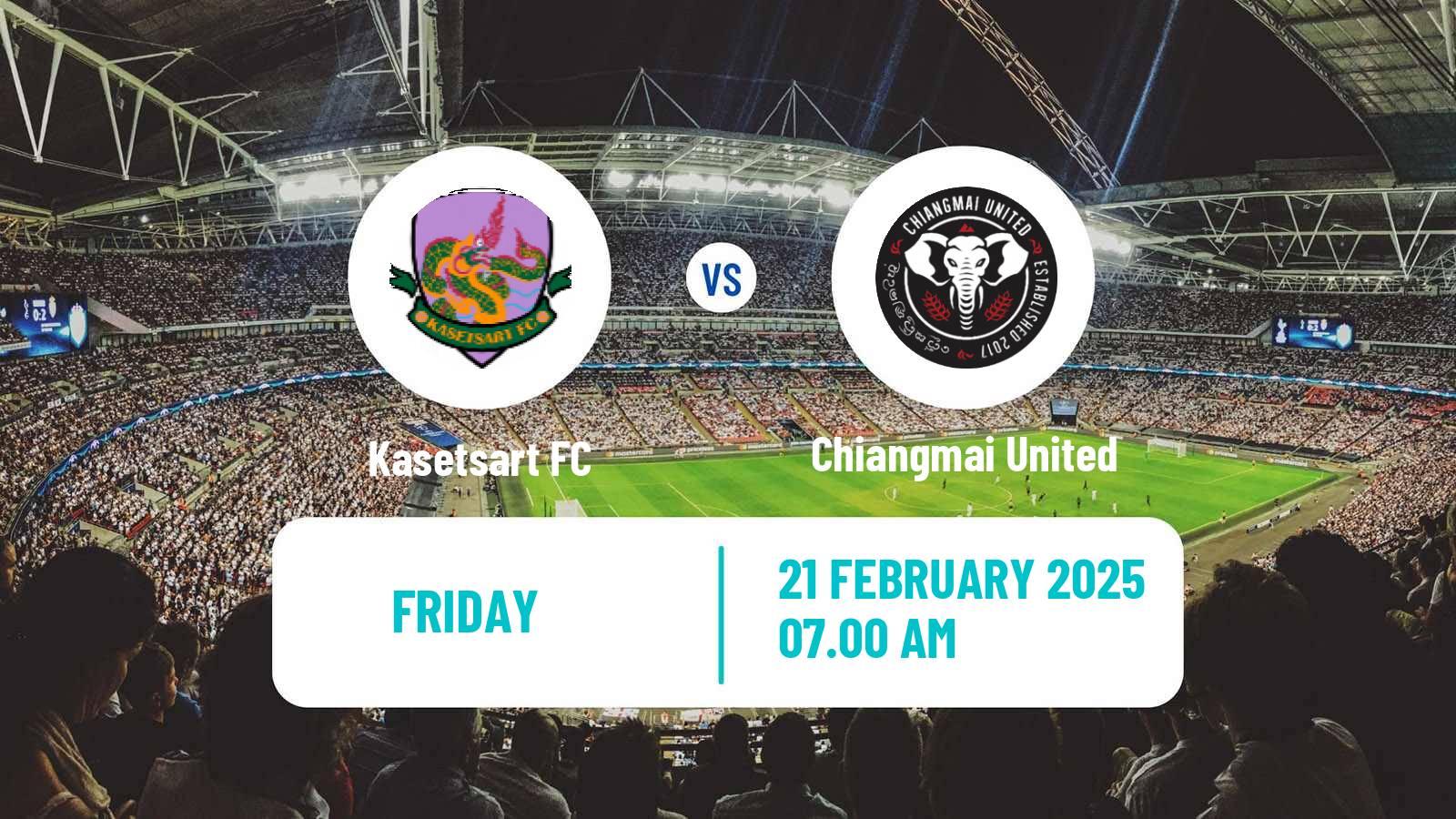 Soccer Thai League 2 Kasetsart - Chiangmai United