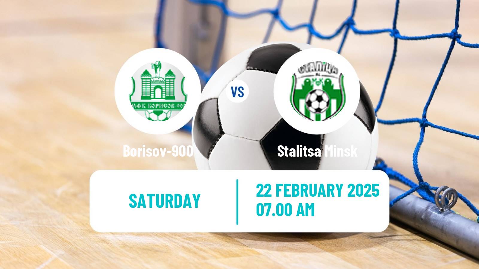 Futsal Belarusian Premier League Futsal Borisov-900 - Stalitsa Minsk