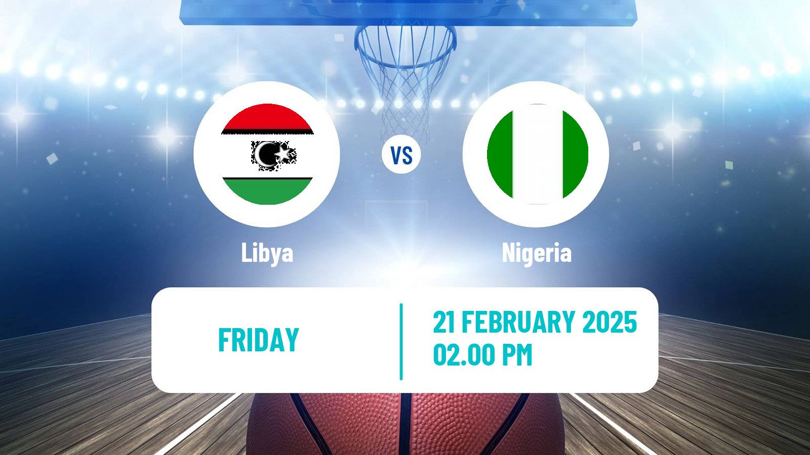 Basketball African Championship Basketball Libya - Nigeria