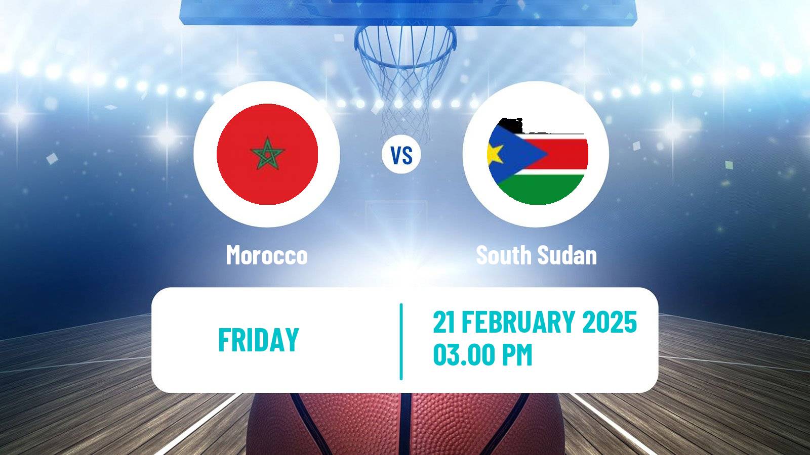 Basketball African Championship Basketball Morocco - South Sudan