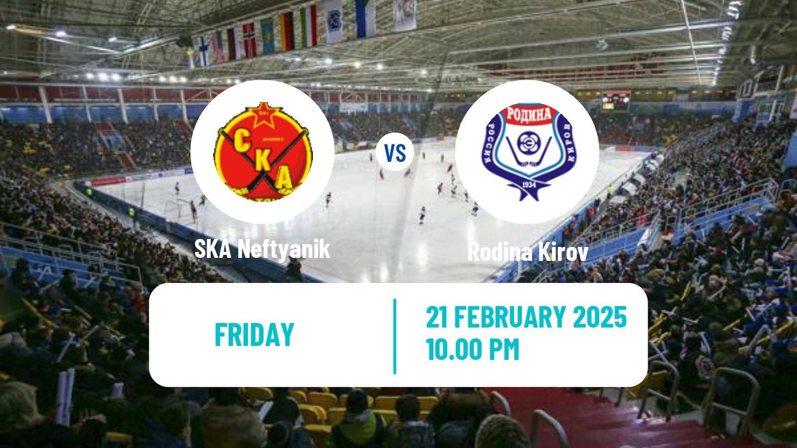 Bandy Russian Super League Bandy SKA Neftyanik - Rodina
