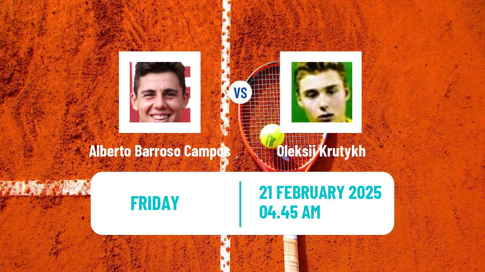 Tennis ITF M15 Monastir 7 Men Alberto Barroso Campos - Oleksii Krutykh