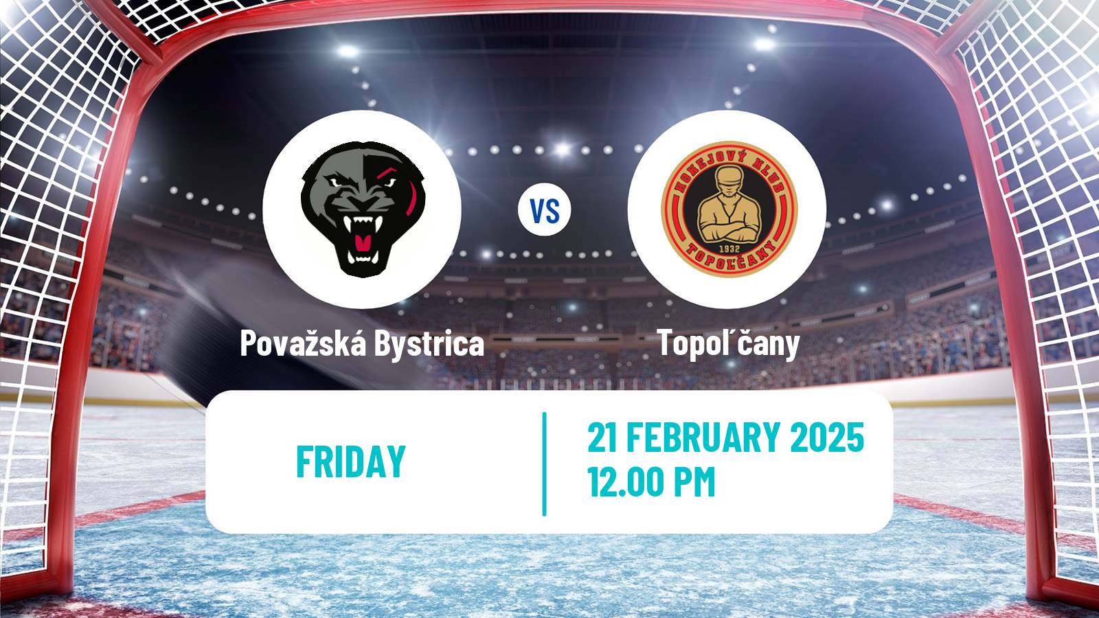 Hockey Slovak 1 Liga Hockey Považská Bystrica - Topoľčany